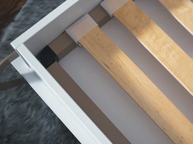 Lova - spinta Concept Pro Lenart Levfere 108 (Balta + Blizgi balta)