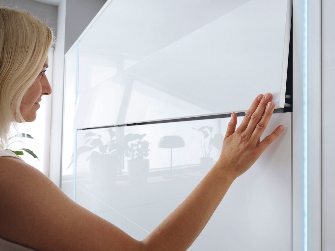 Lova - spinta Concept Pro Lenart Levfere 108 (Balta + Blizgi balta)