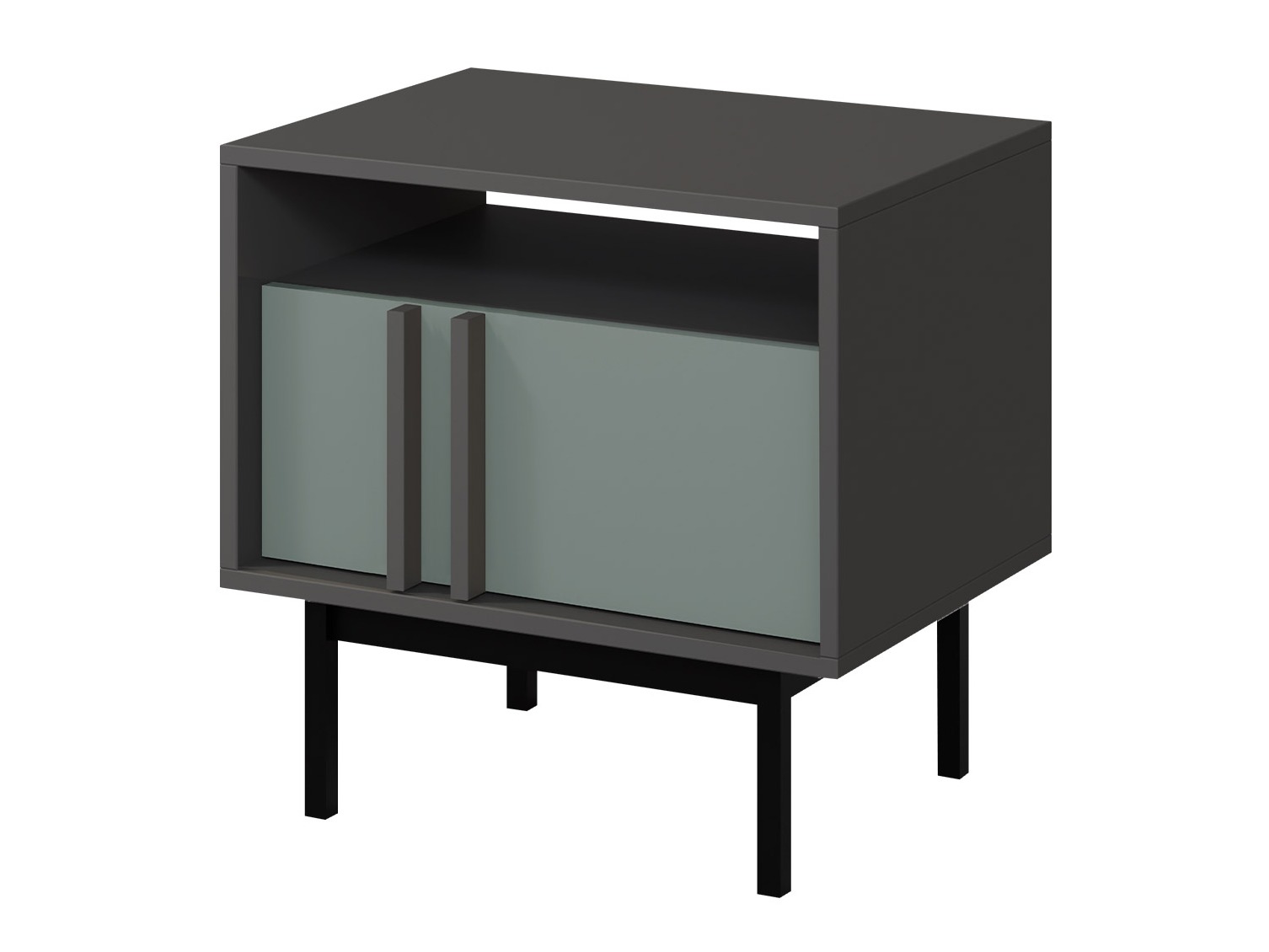 Naktinis staliukas Levali 112 (Dusty žalia)