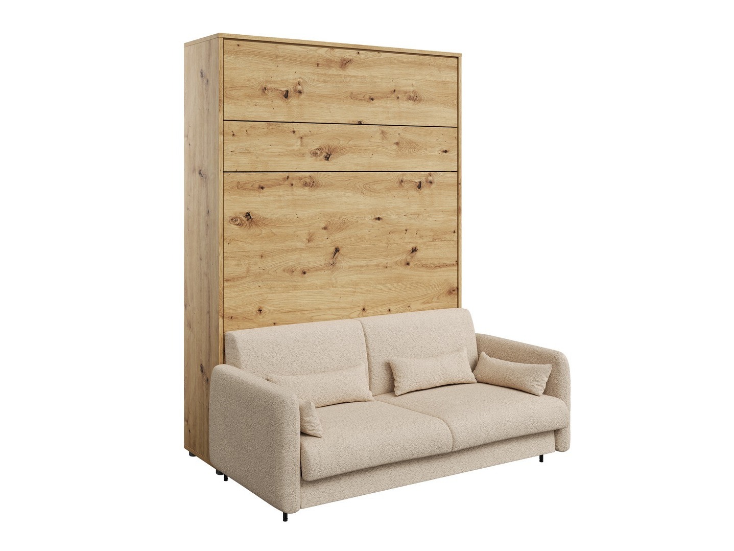 Lova - spinta Concept Pro Lenart VII (Artisan ąžuolas + Smėlinė)