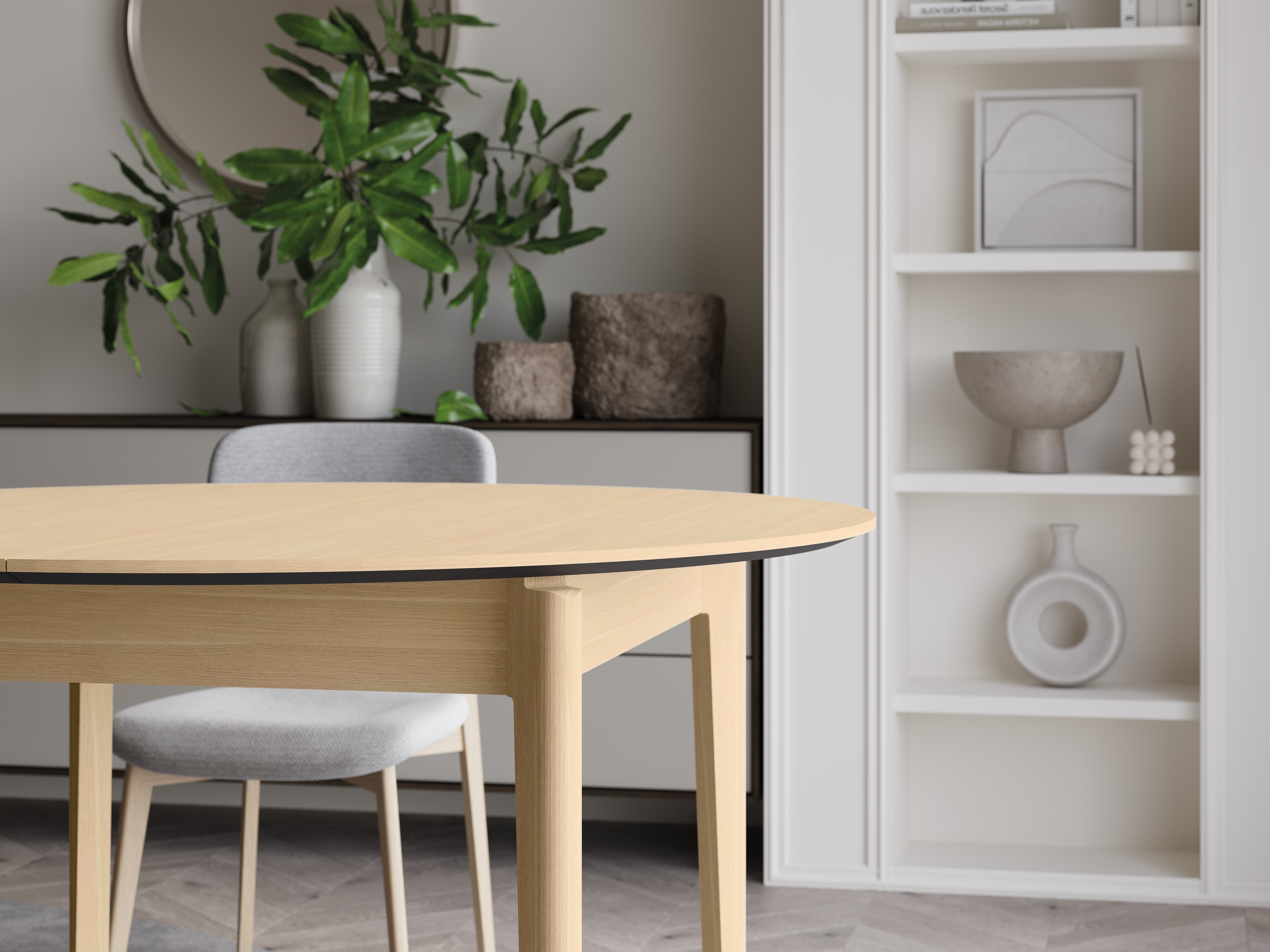 Stalas Fresno 180 (Šviesus ąžuolas)