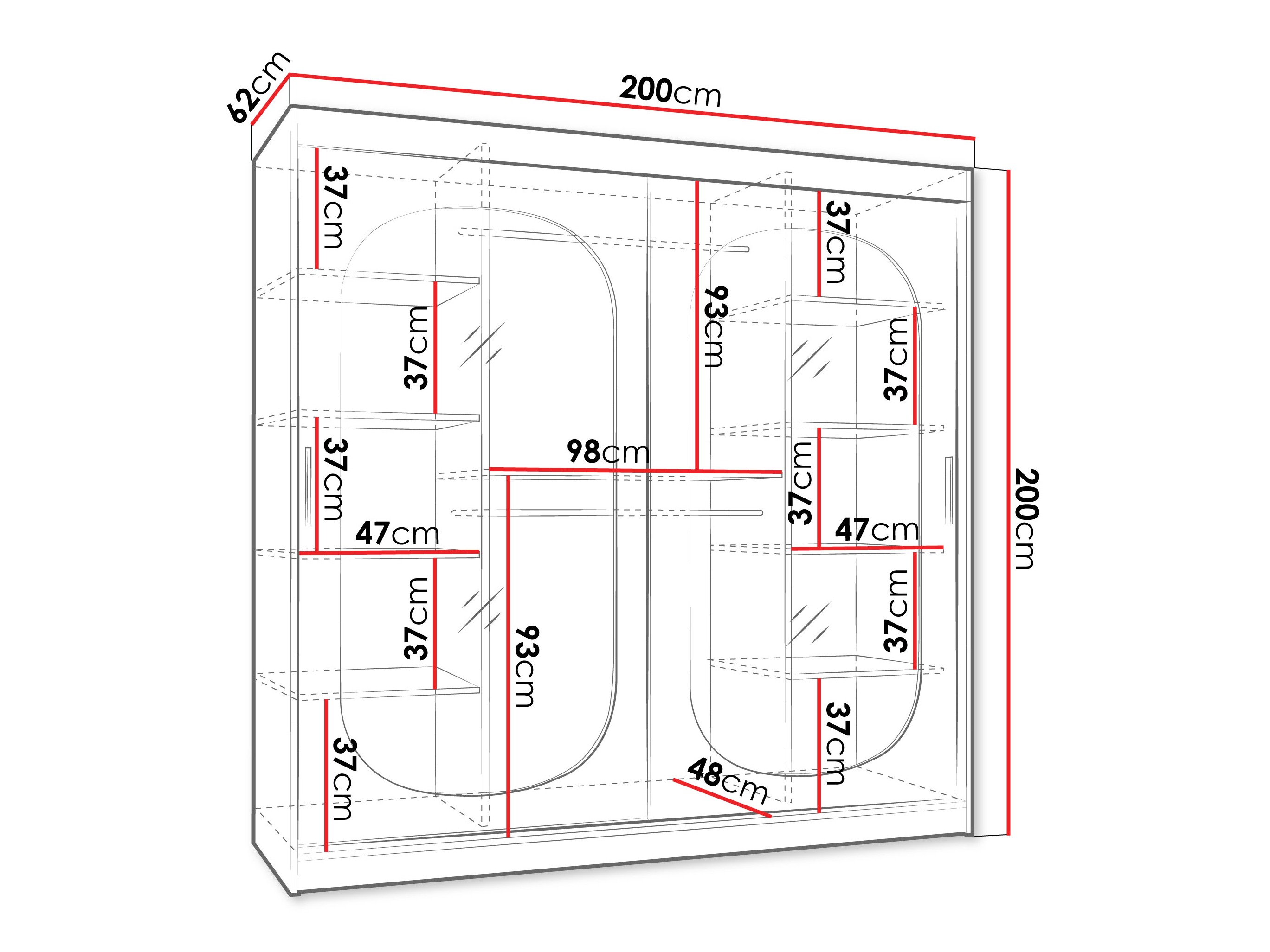 Spinta Hartford 521 (Juoda)