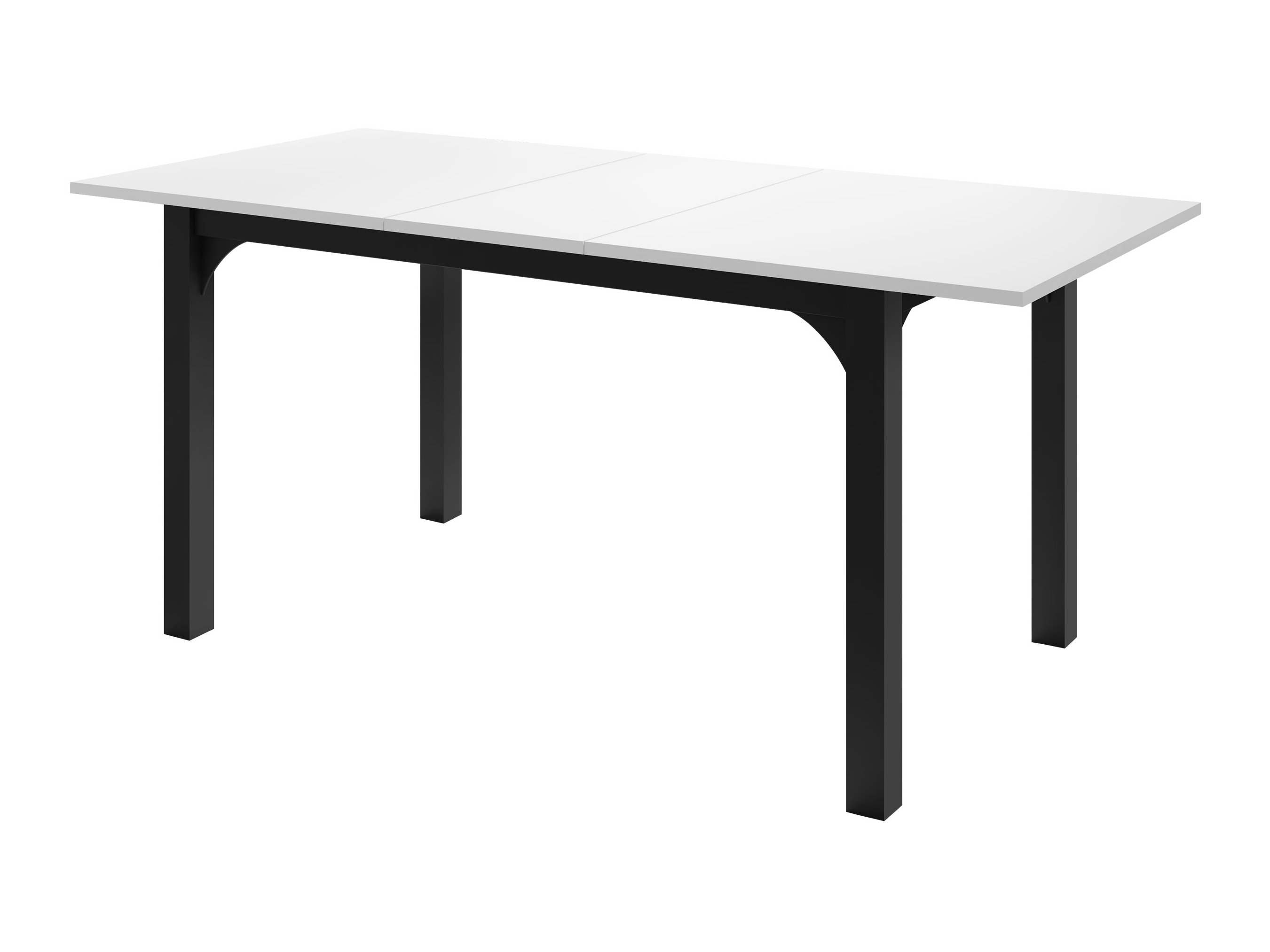 Stalas Oswego 136 (Balta + Juoda)