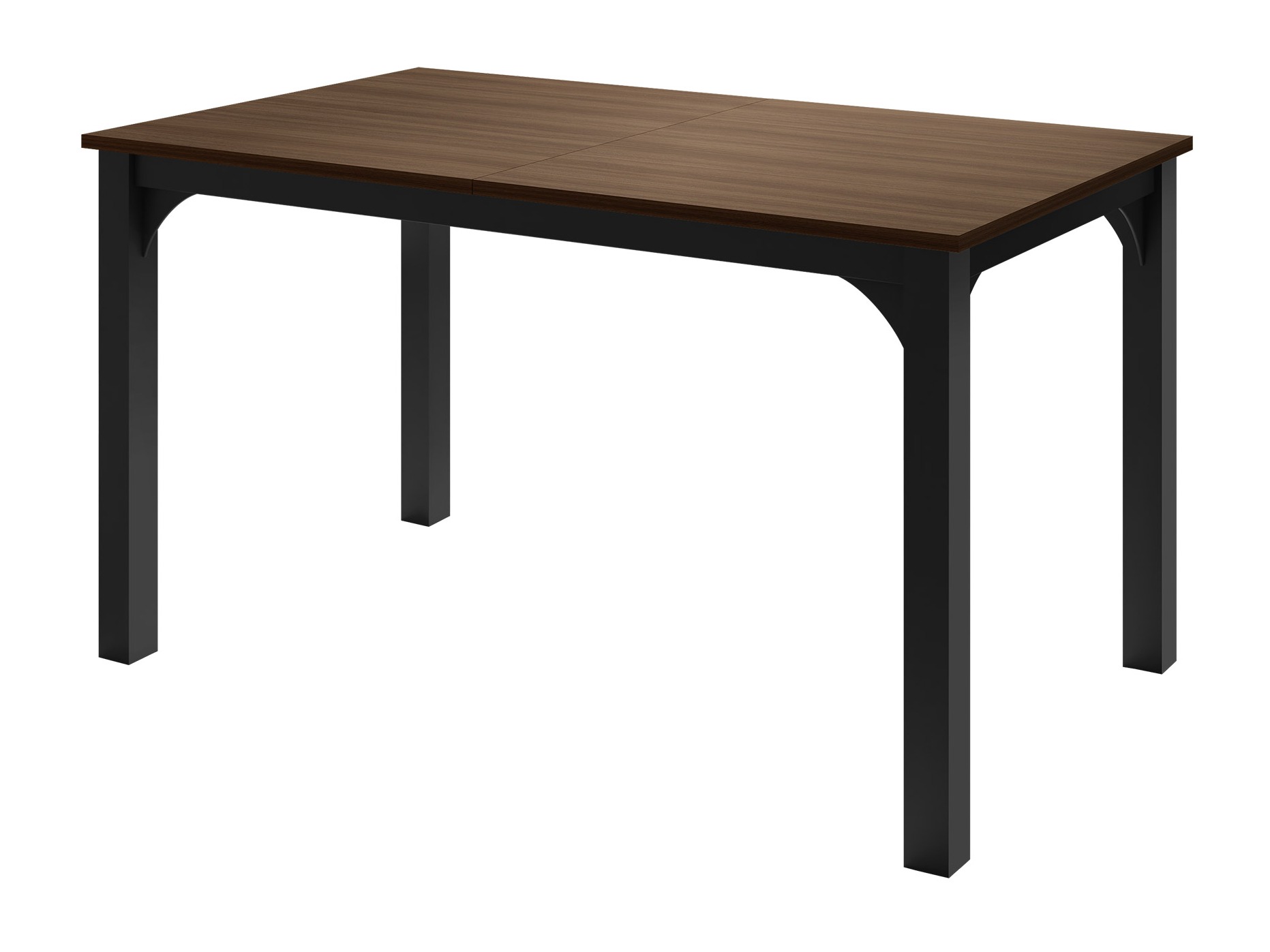 Stalas Oswego 136 (Graikinis riešutas + Juoda)