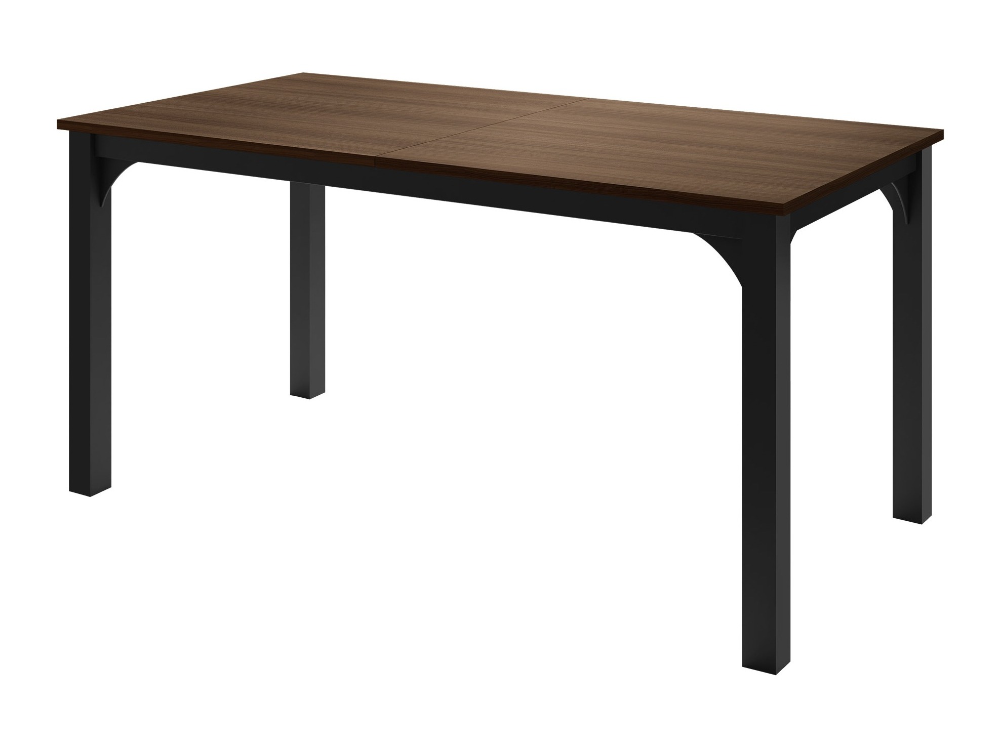 Stalas Oswego 137 (Graikinis riešutas + Juoda)