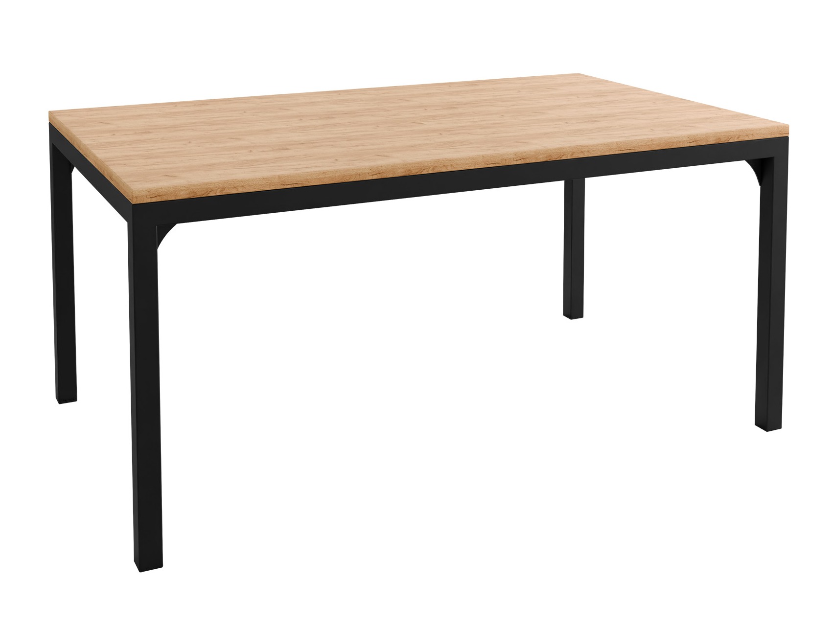 Žurnalinis staliukas Oswego 138 (Craft auksinis ąžuolas + Juoda)