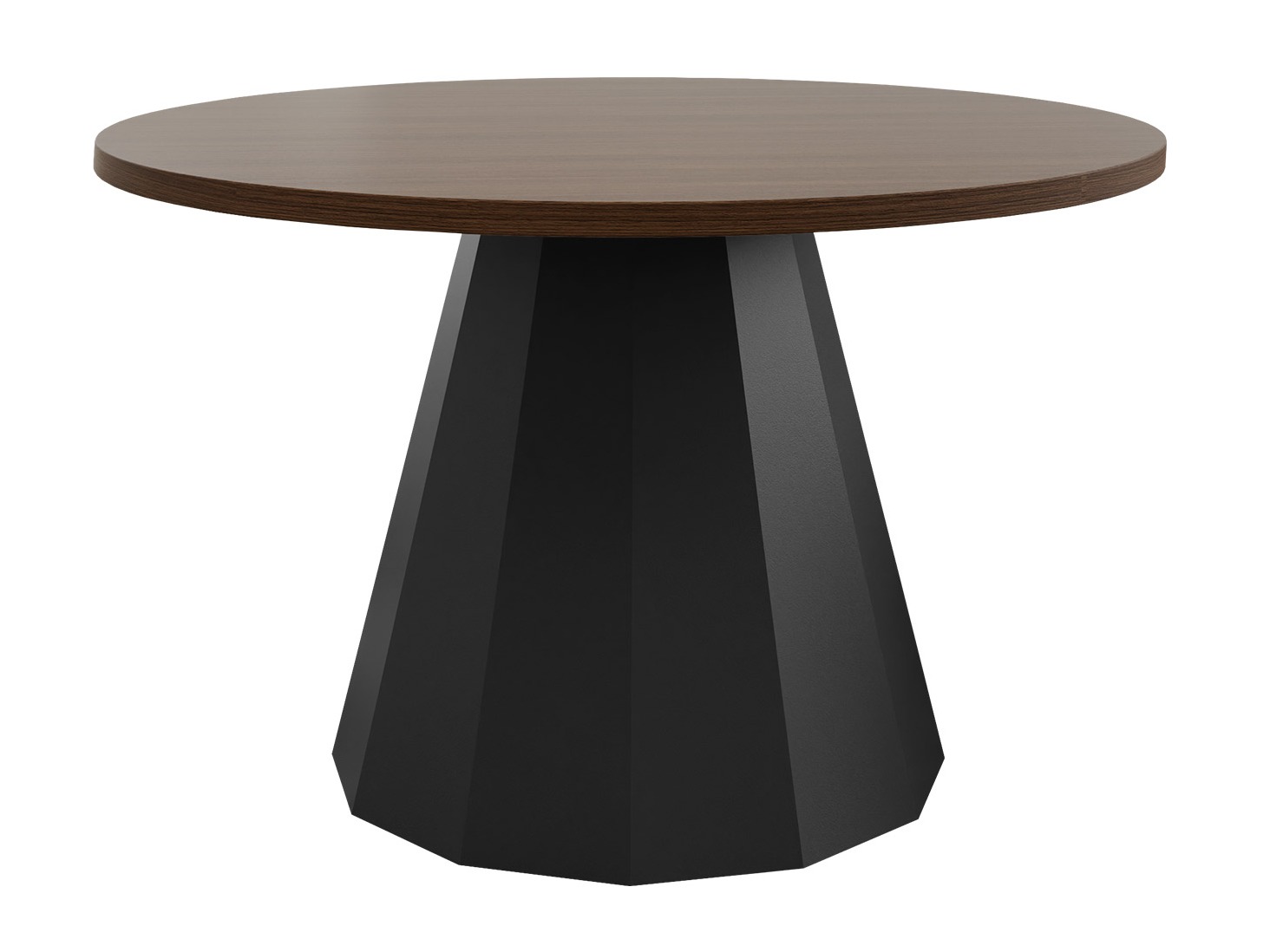 Žurnalinis staliukas Oswego 139 (Juoda + Graikinis riešutas)