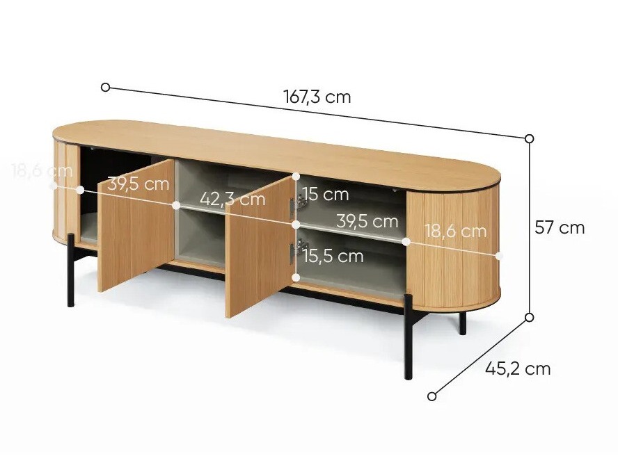 TV staliukas Elbdore 104