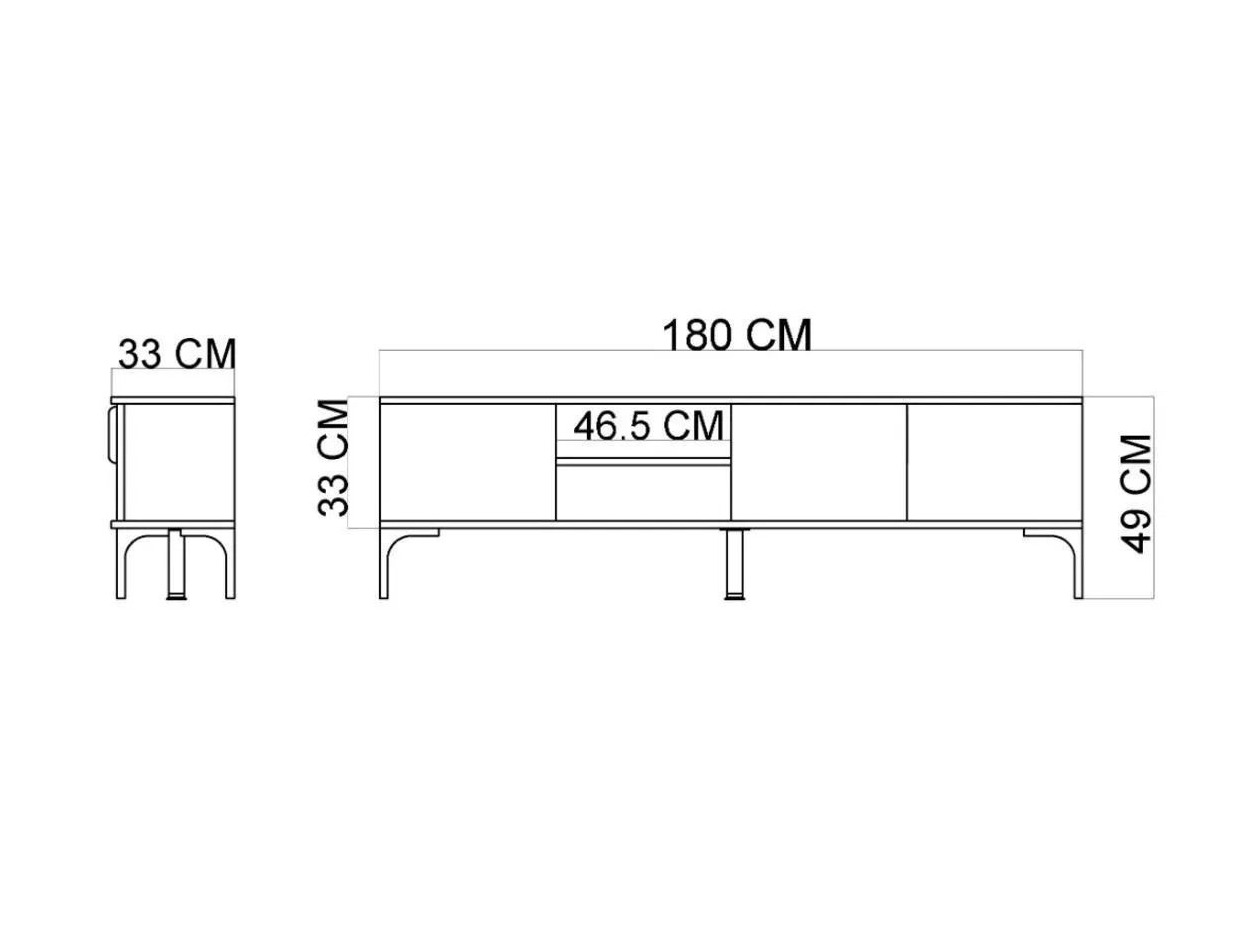 TV staliukas Kailua 2514