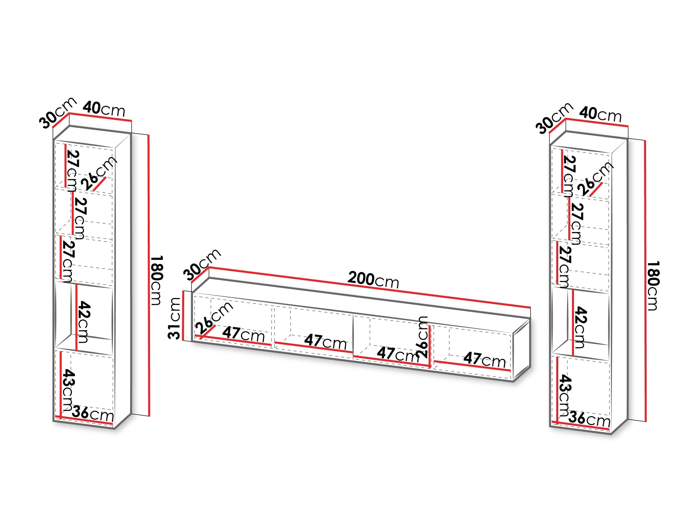 Svetainės komplektas Species III (Kašmyras)