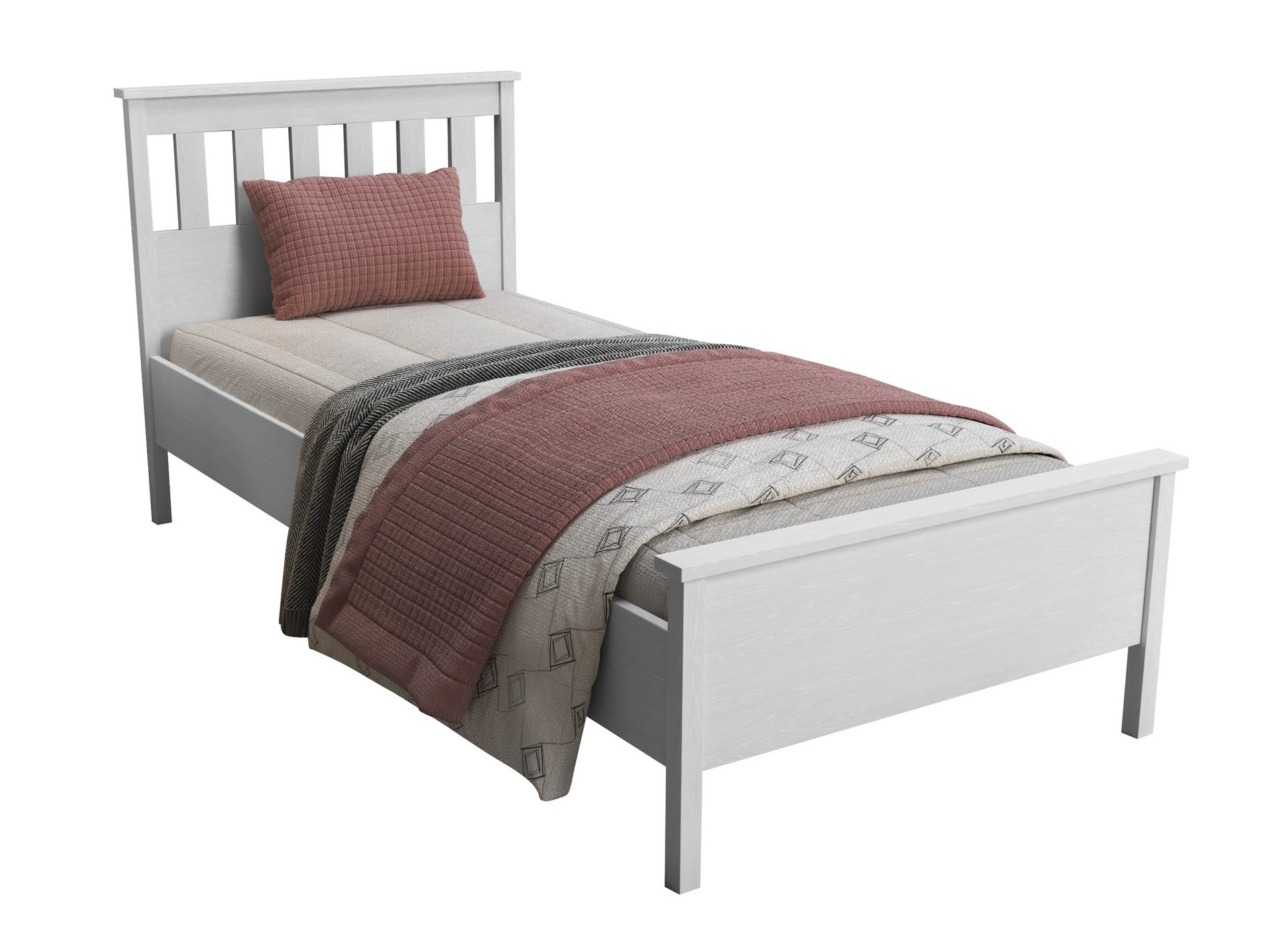 Miegamojo lovos pritaikytos čiužiniui 90 x 190