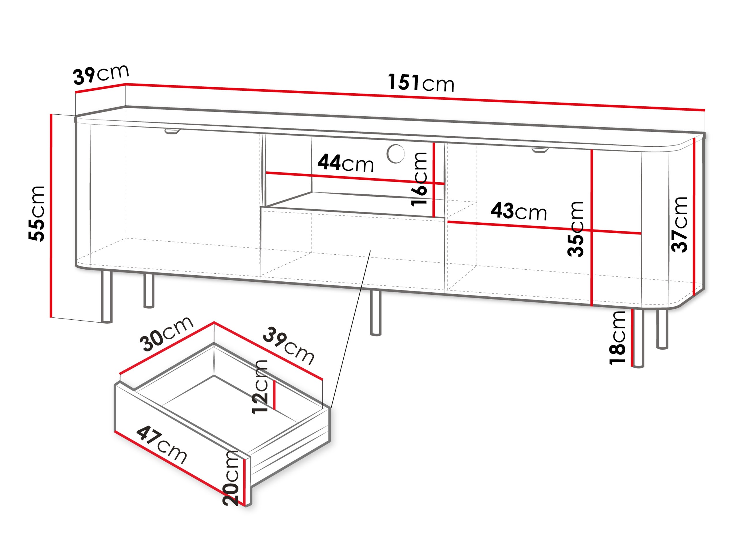 TV staliukas Epulos I