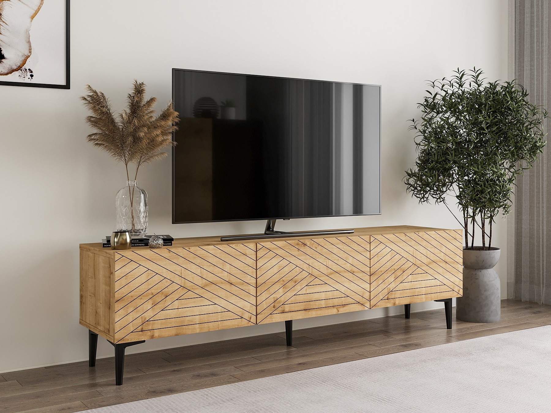 TV staliukas Kailua 2536 (Ąžuolas)