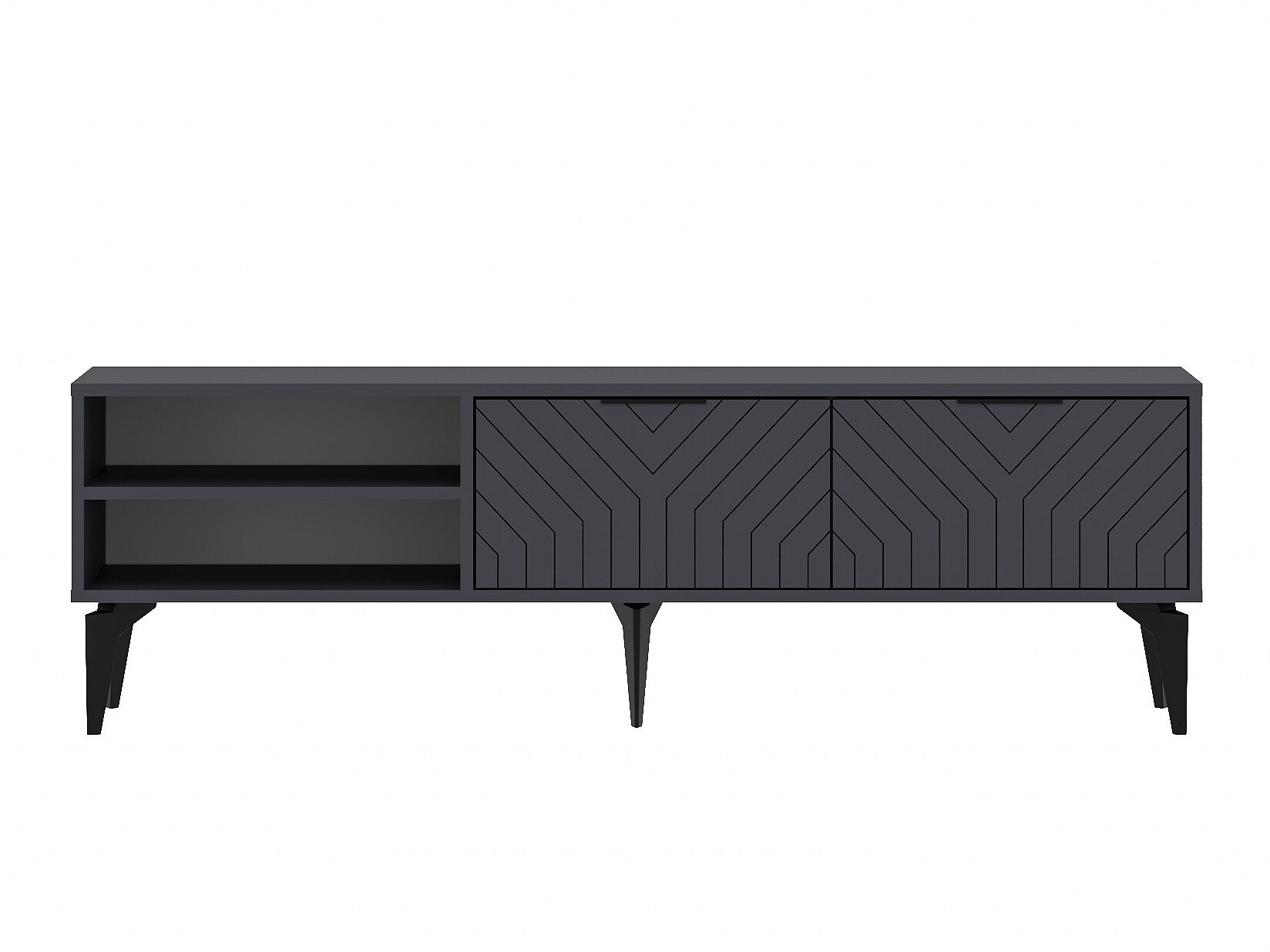 TV staliukas Kailua 2538 (Antracitas)