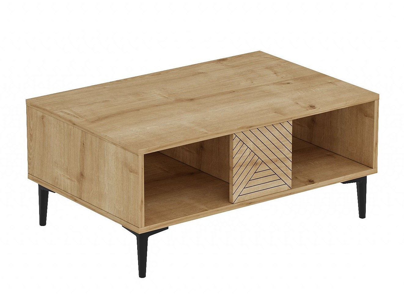 Žurnalinis staliukas Kailua 2537 (Ąžuolas)