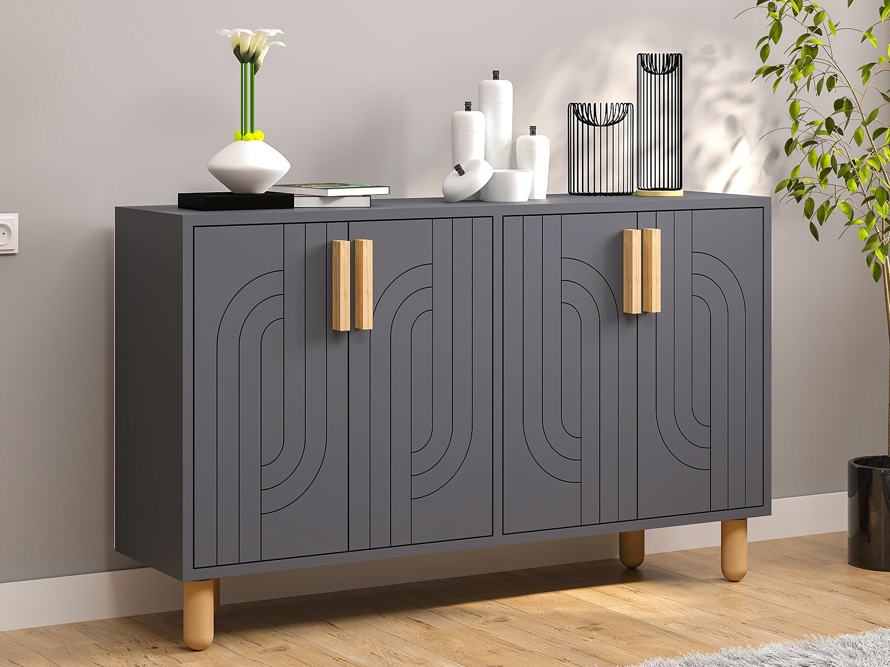 Spintelė Kailua 2544 (Antracitas)