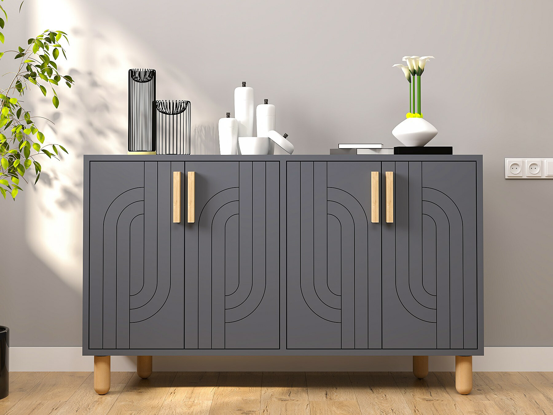 Spintelė Kailua 2544 (Antracitas)