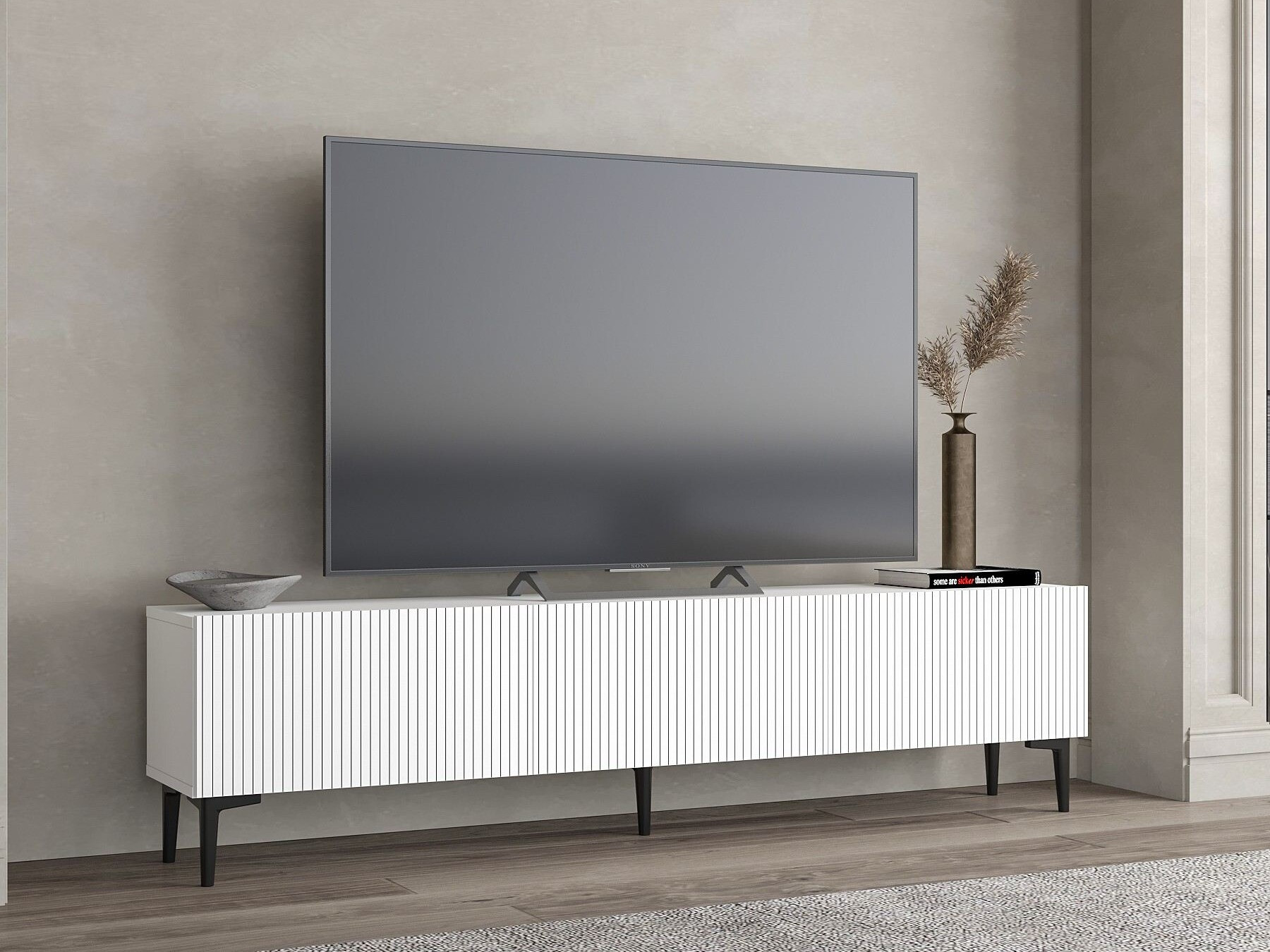 TV staliukas Kailua 2547 (Balta)