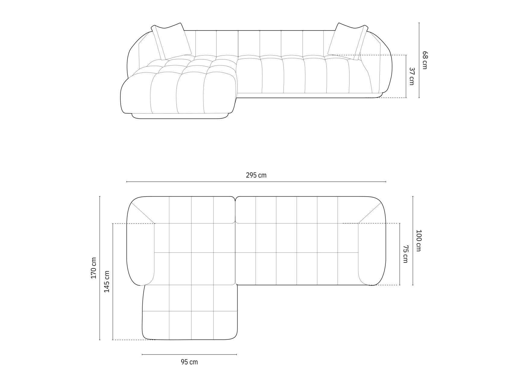 Minkštas kampas Beckley 179 (Heritage Ash)