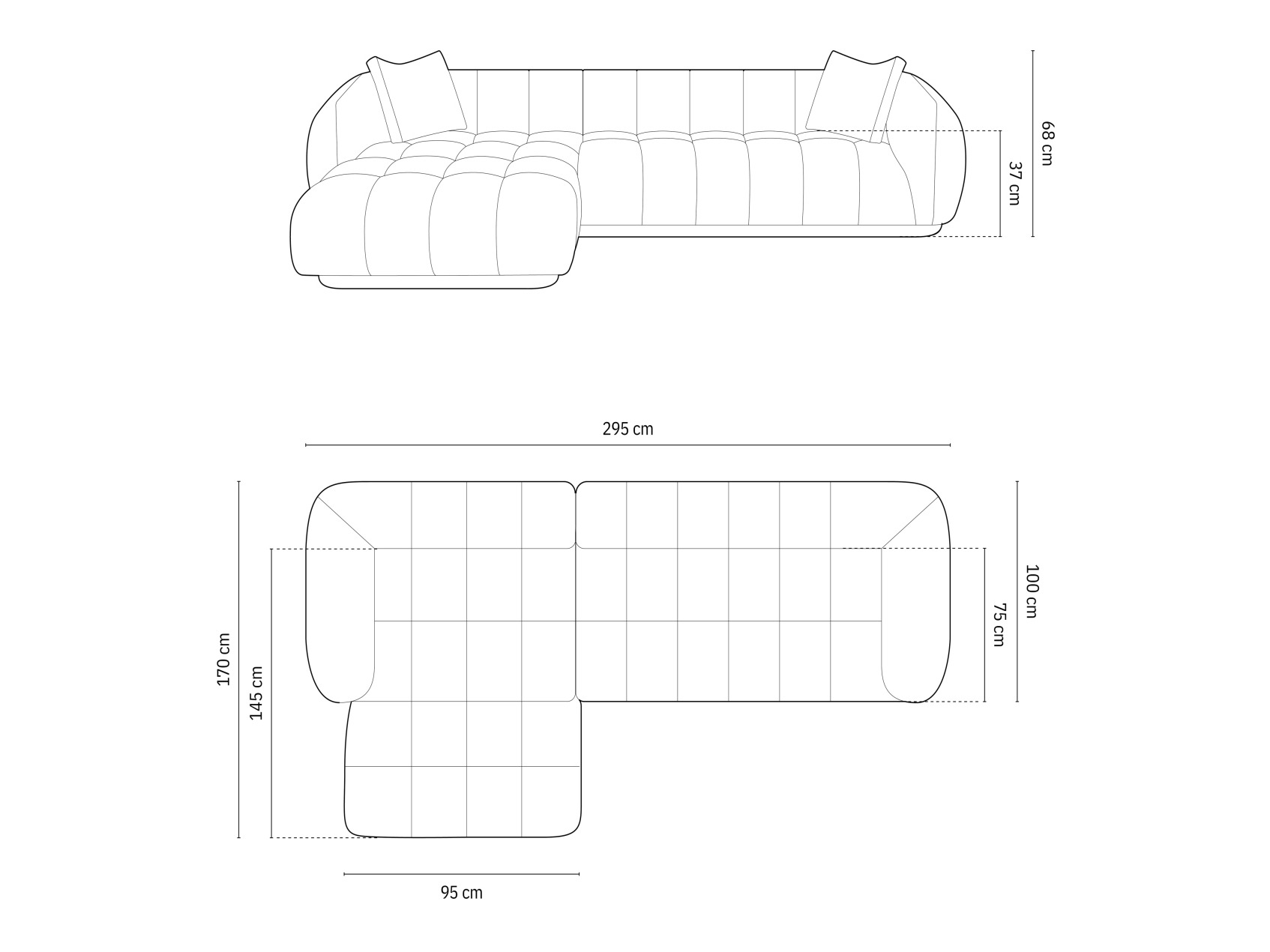 Minkštas kampas Beckley 179 (Heritage Pearl)