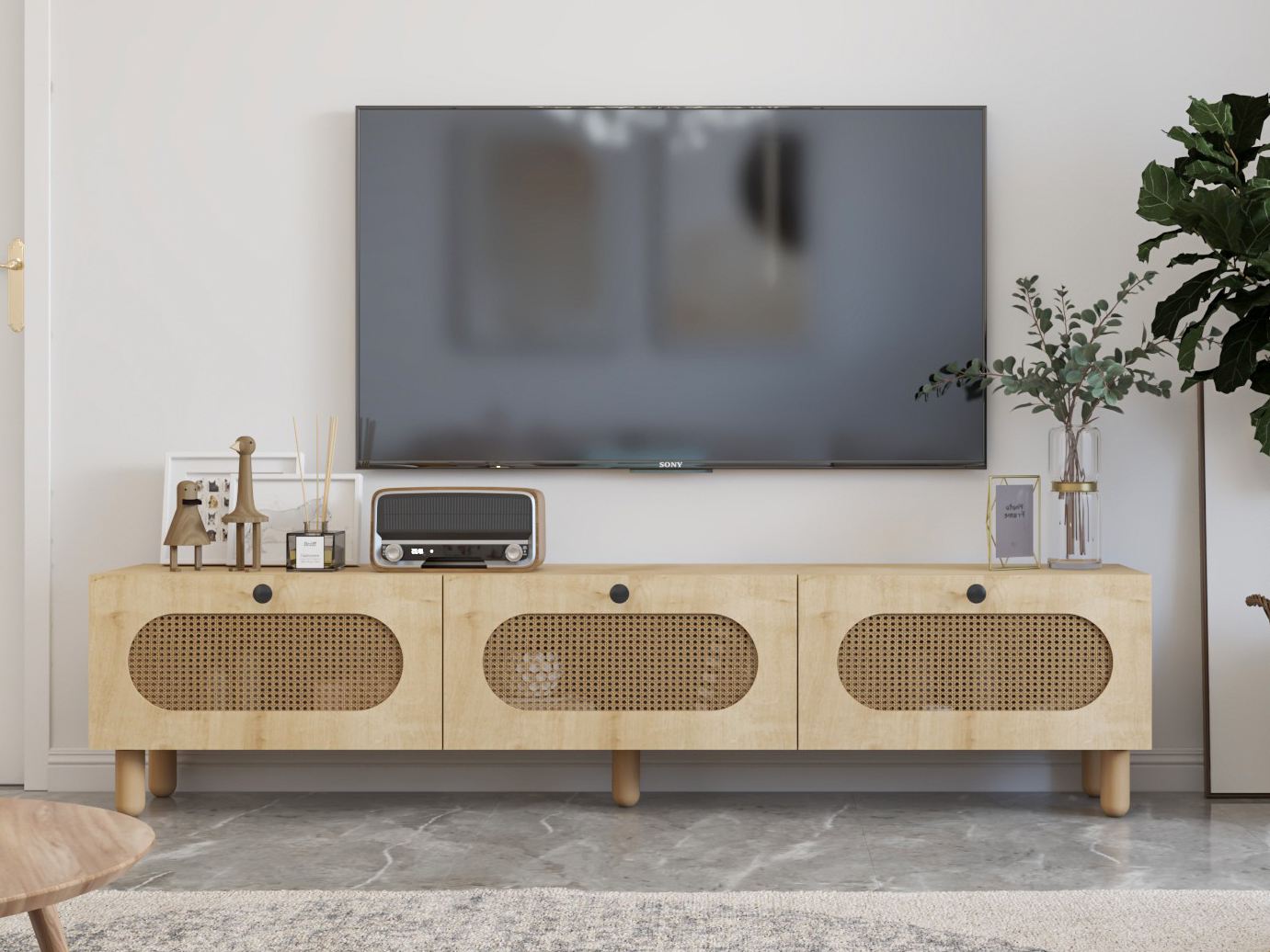 TV staliukas Kailua 2553 (Ąžuolas)