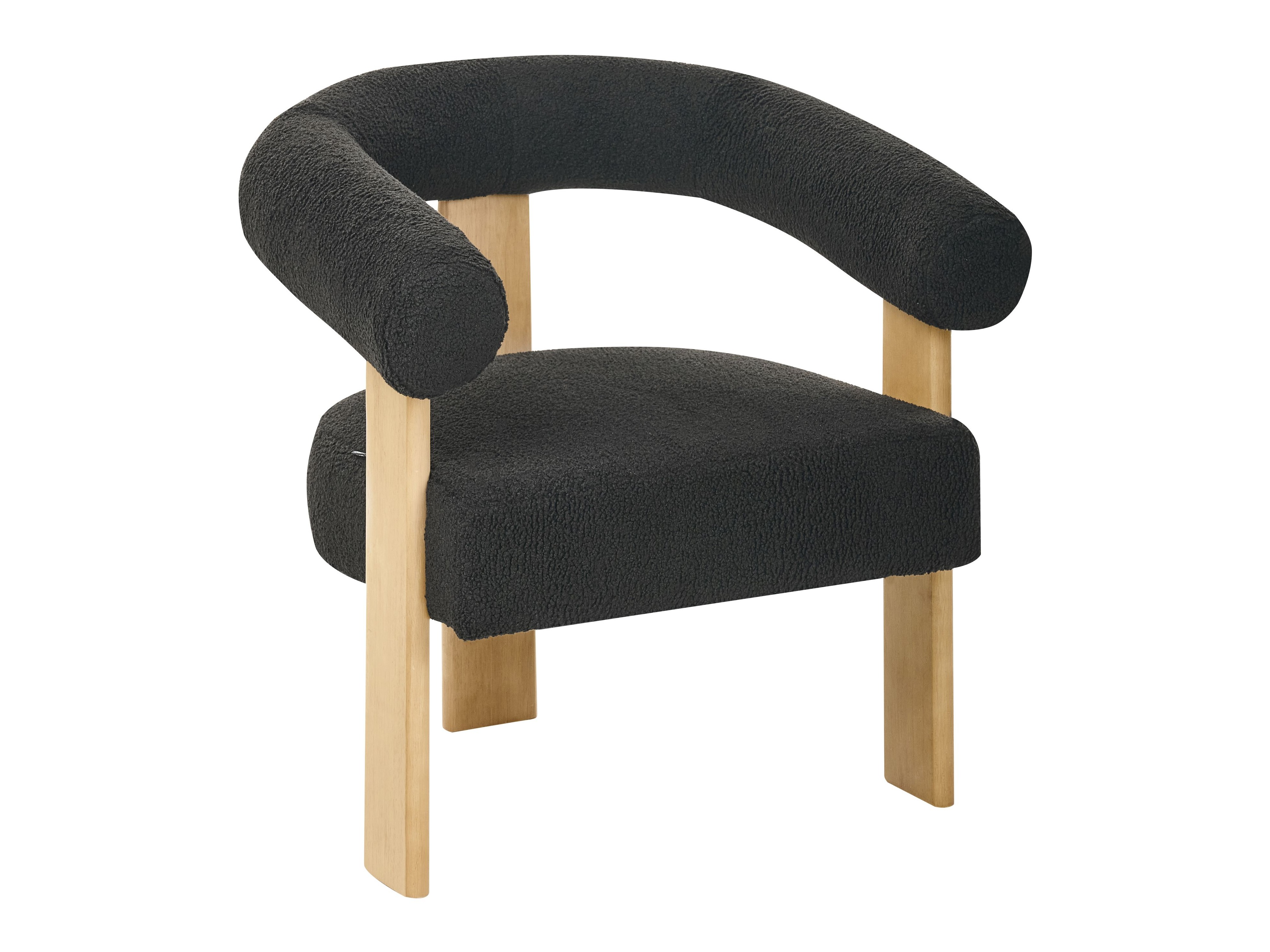 Fotelis Berwyn 2708 (Juoda + Šviesus medis)