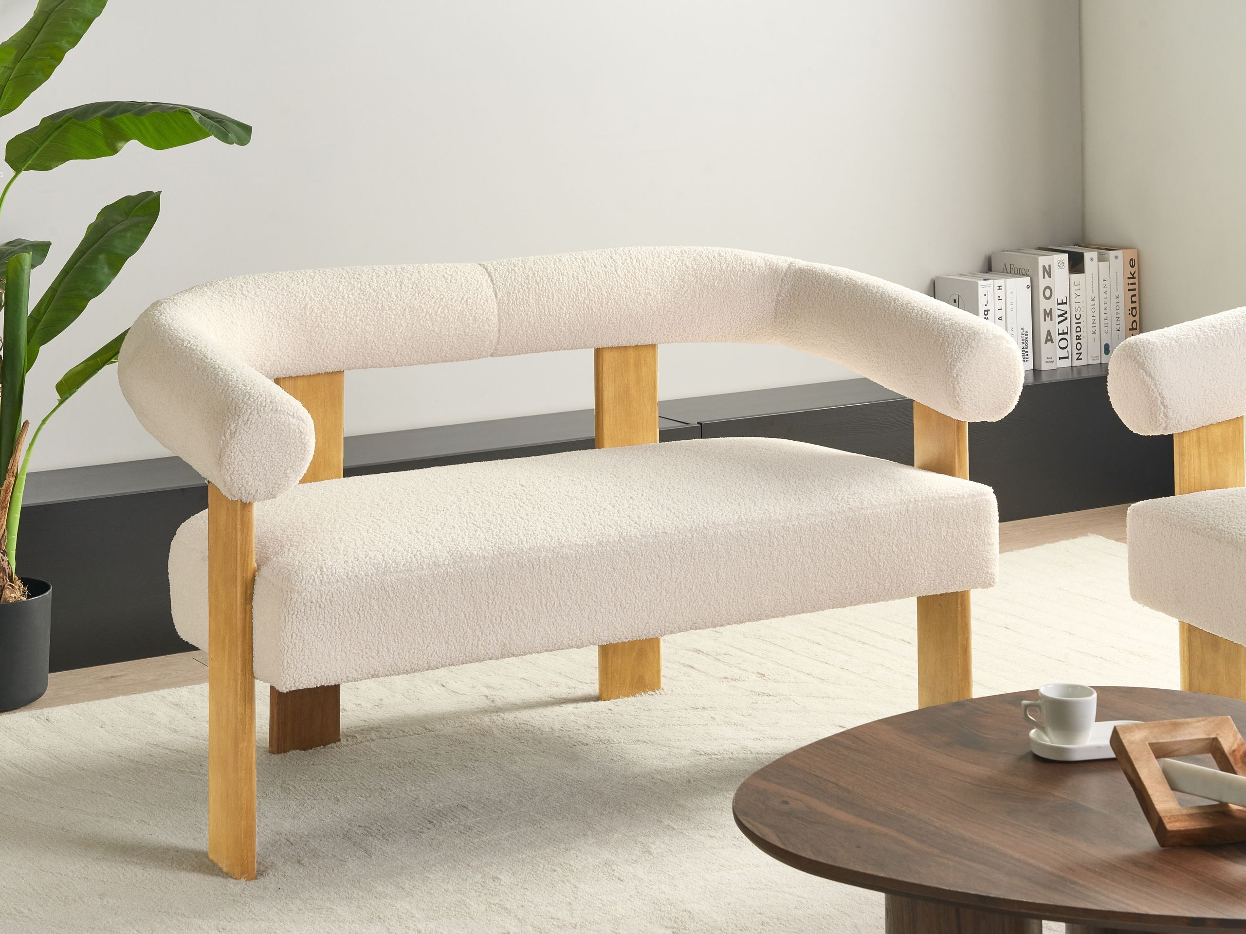 Minkštasuolis Berwyn 2709 (Balta + Šviesus medis)