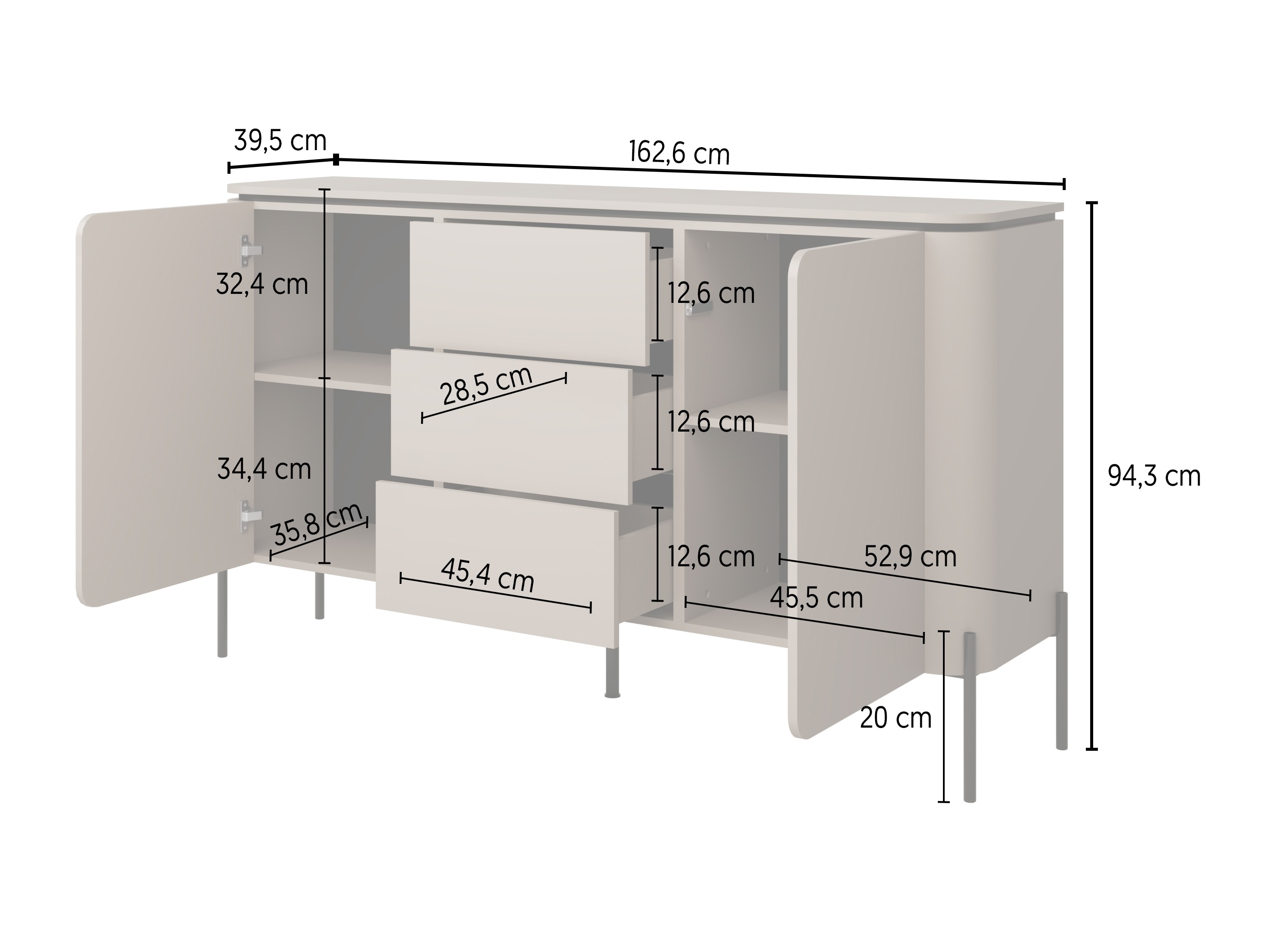 Svetainės komplektas Mirbeno 104