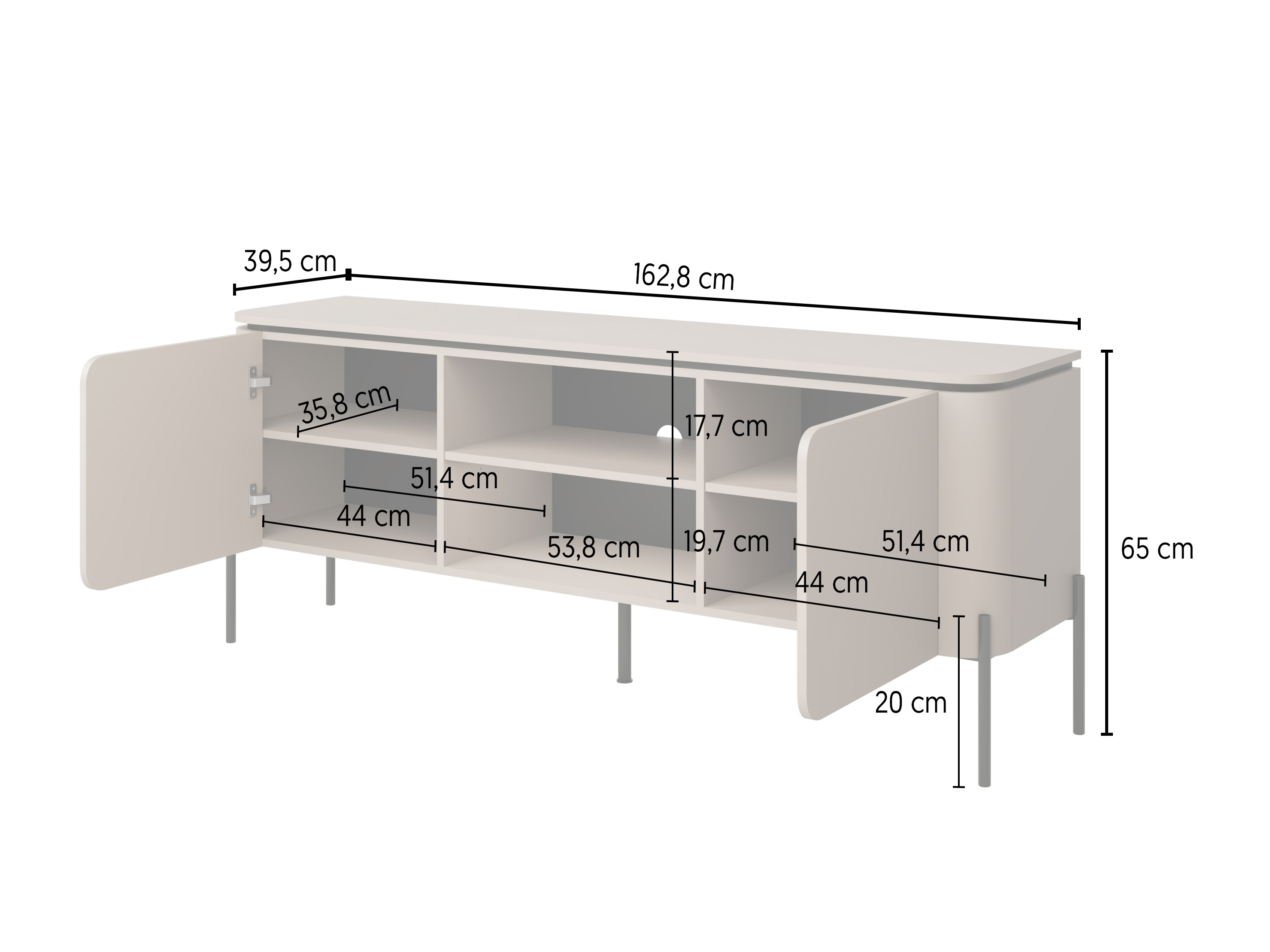 TV staliukas Mirbeno 101