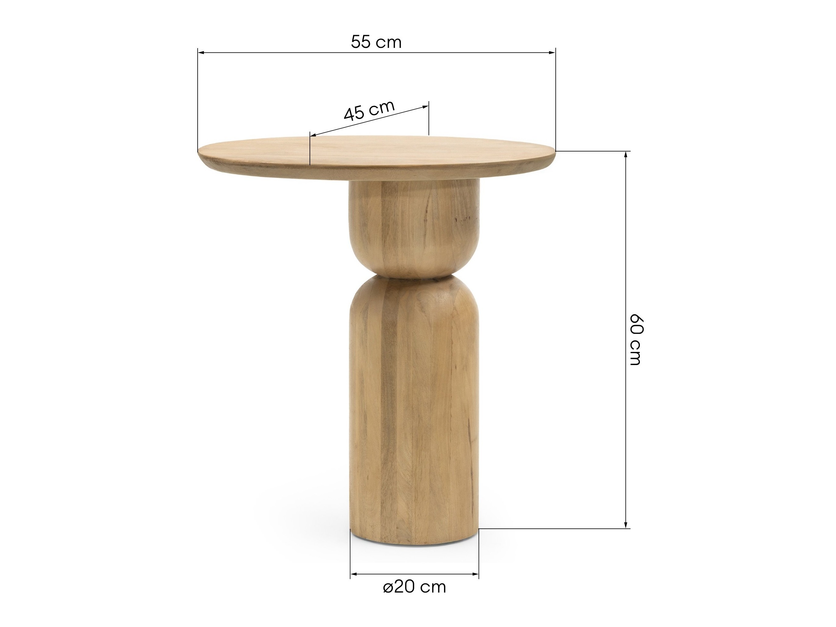 Šoninis staliukas Burleson 301