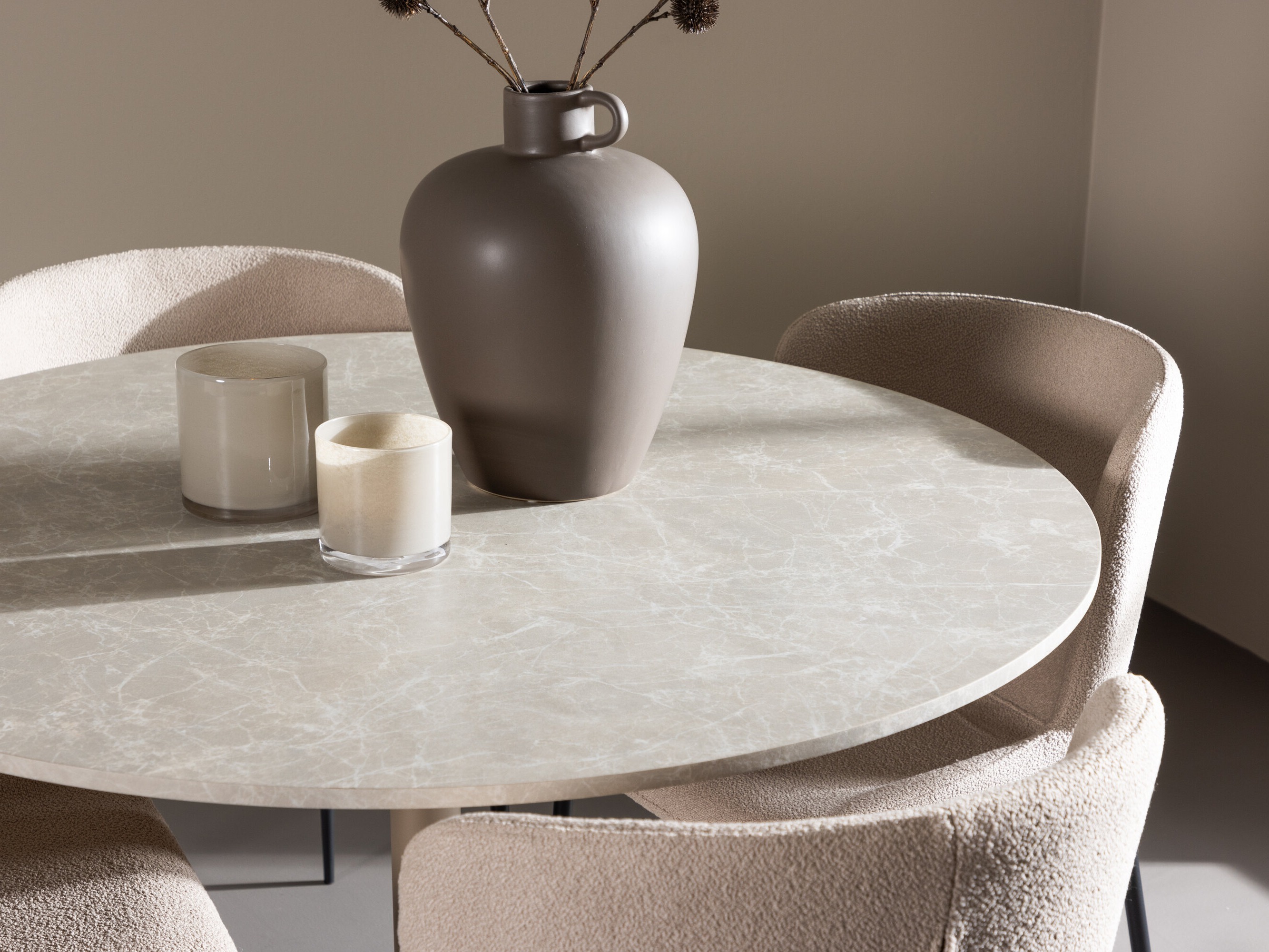 Valgomojo komplektas Dallas 4863 (Smėlinė)