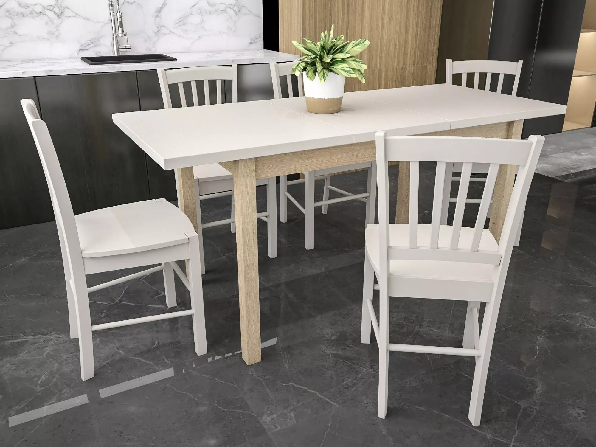 Stalas Detroit 783 (Kašmyras + Ąžuolas)