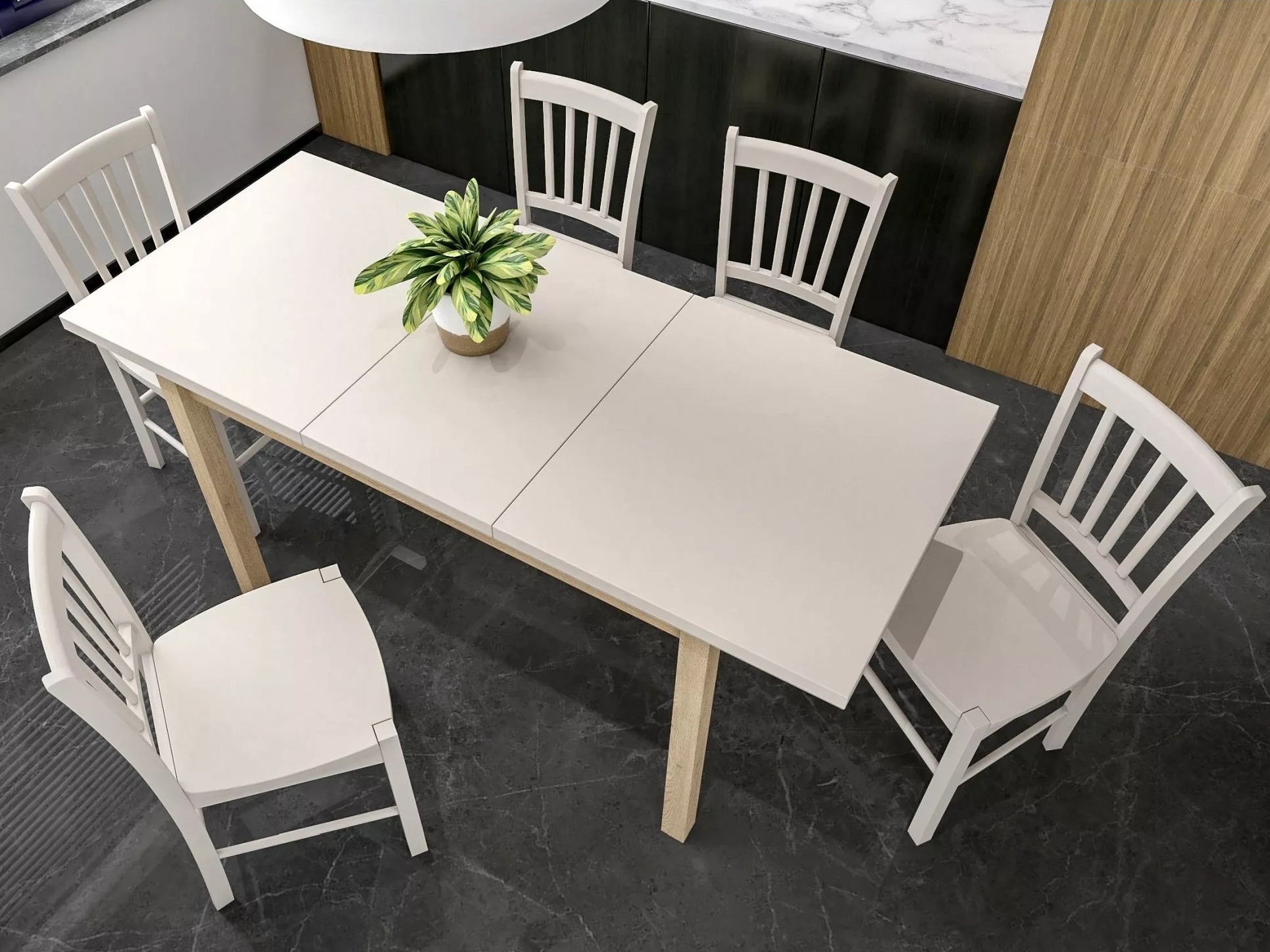 Stalas Detroit 783 (Kašmyras + Ąžuolas)