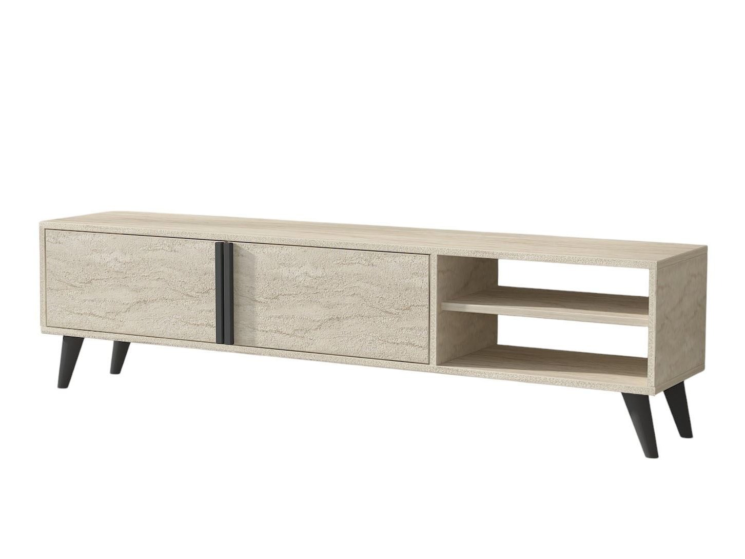 TV staliukas Kailua 2576 (Šviesi Travertine)