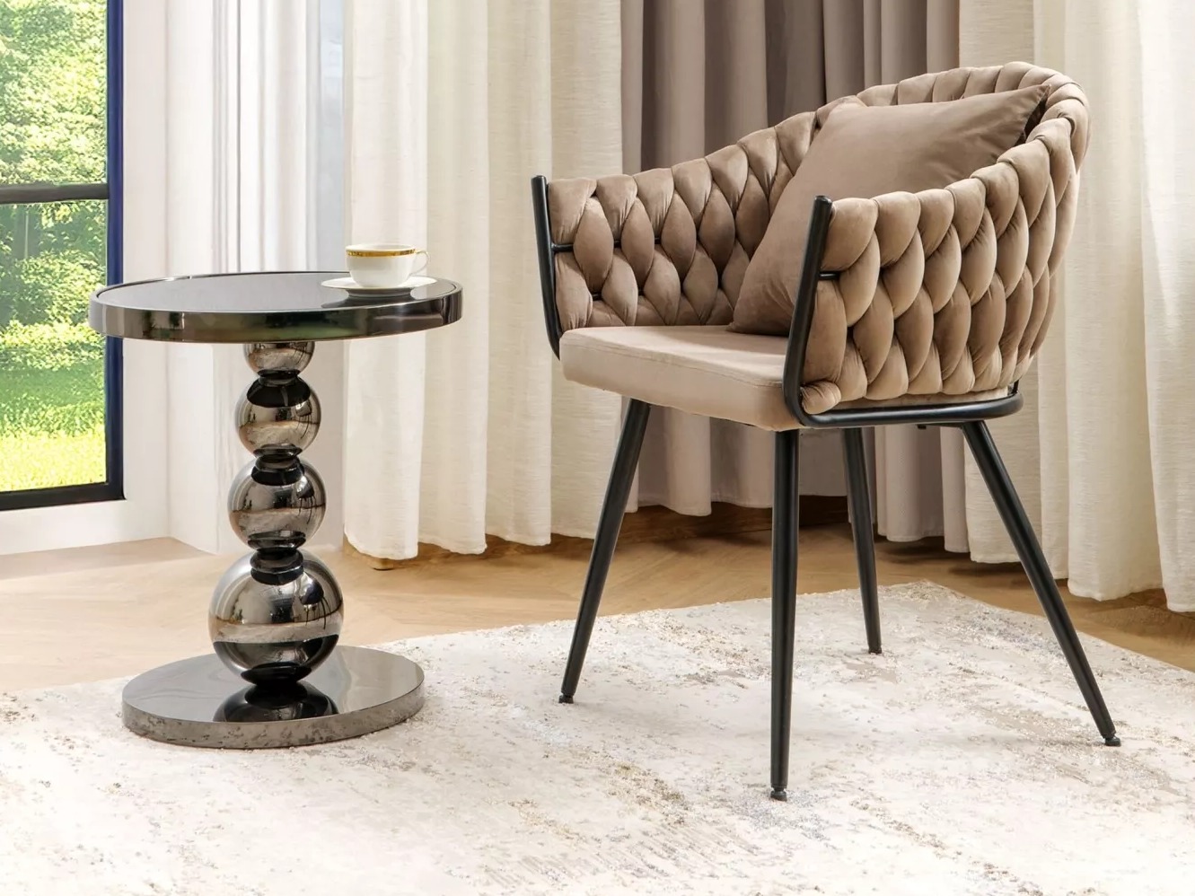 Kėdė Detroit 228 (Ruda)