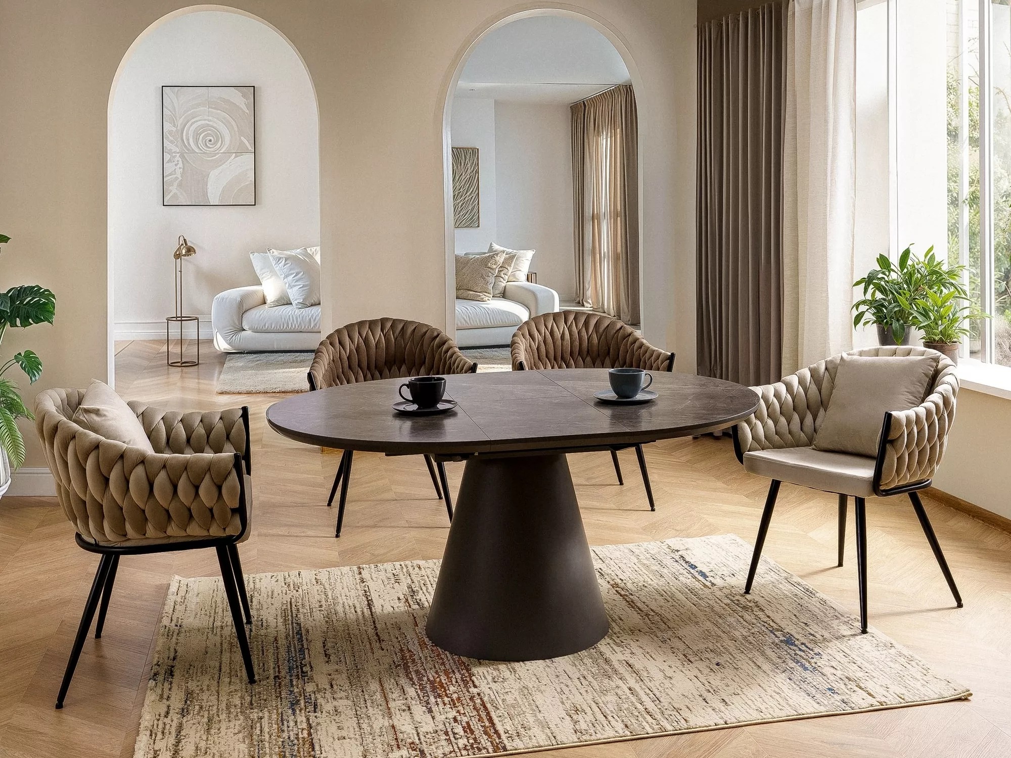 Kėdė Detroit 228 (Ruda)