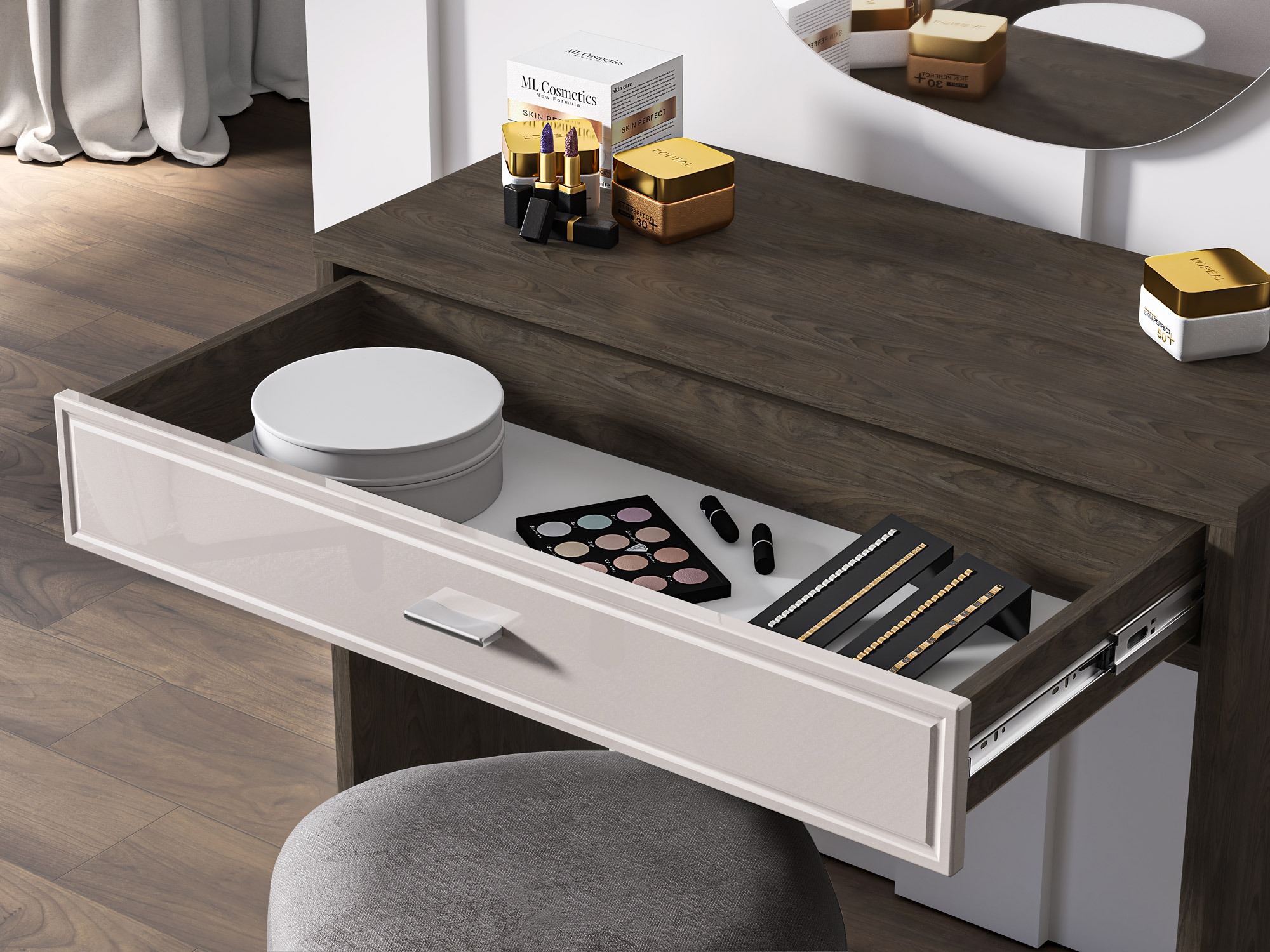 Makiažo staliukas Avibale 105