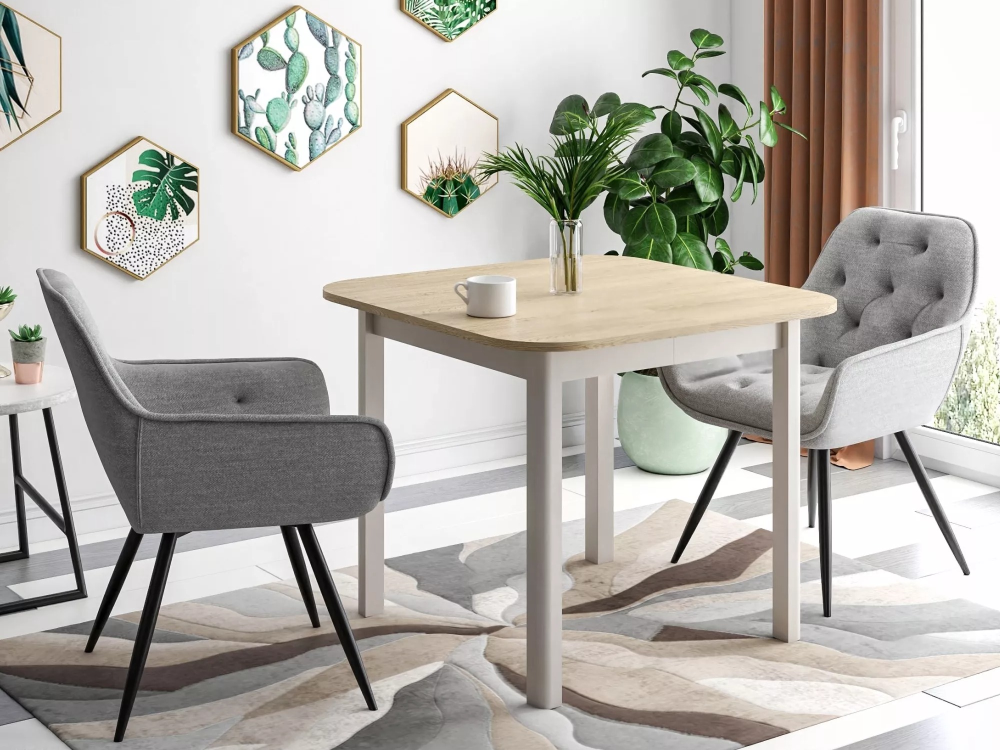 Stalas Detroit 791 (Ąžuolas + Kašmyras)