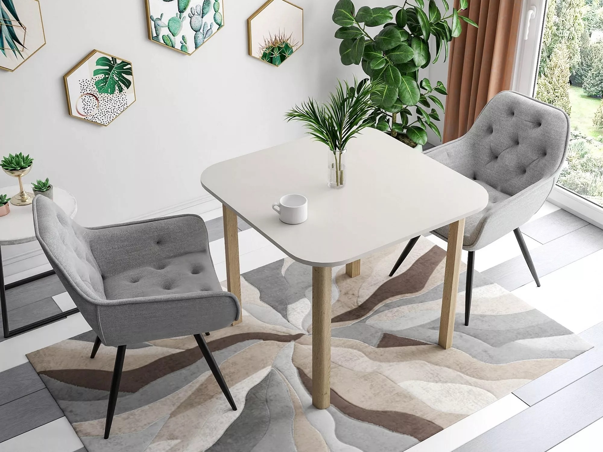 Stalas Detroit 791 (Kašmyras + Ąžuolas)