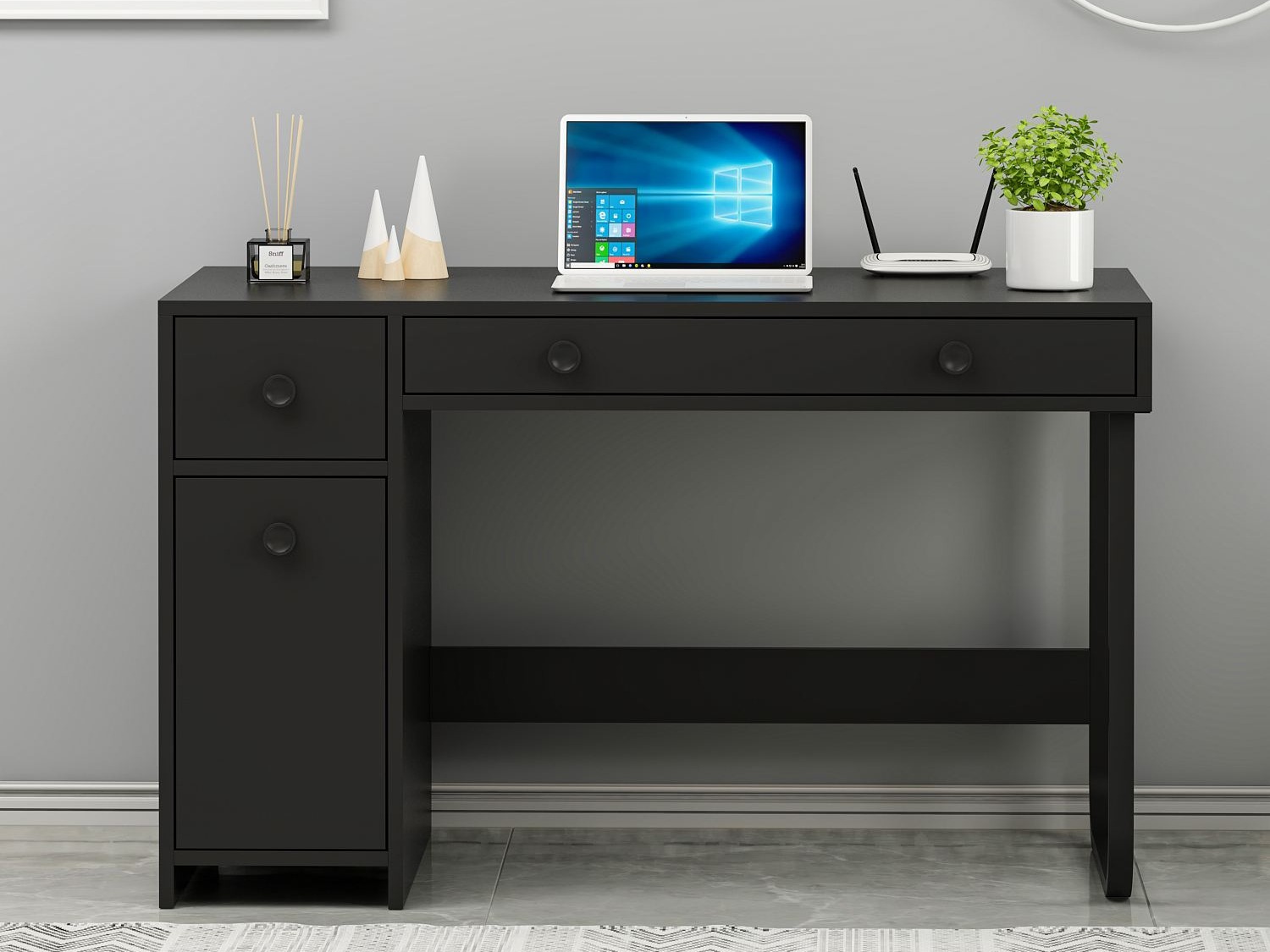 Darbo stalas Kailua 2583 (Juoda)