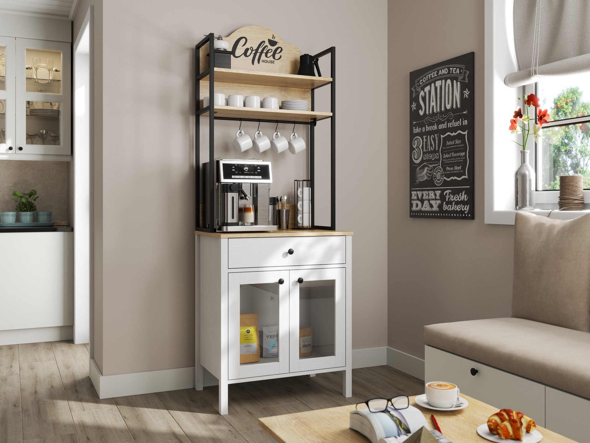 Daugiafunkcinis baldas Ophfela 147 (Juoda)