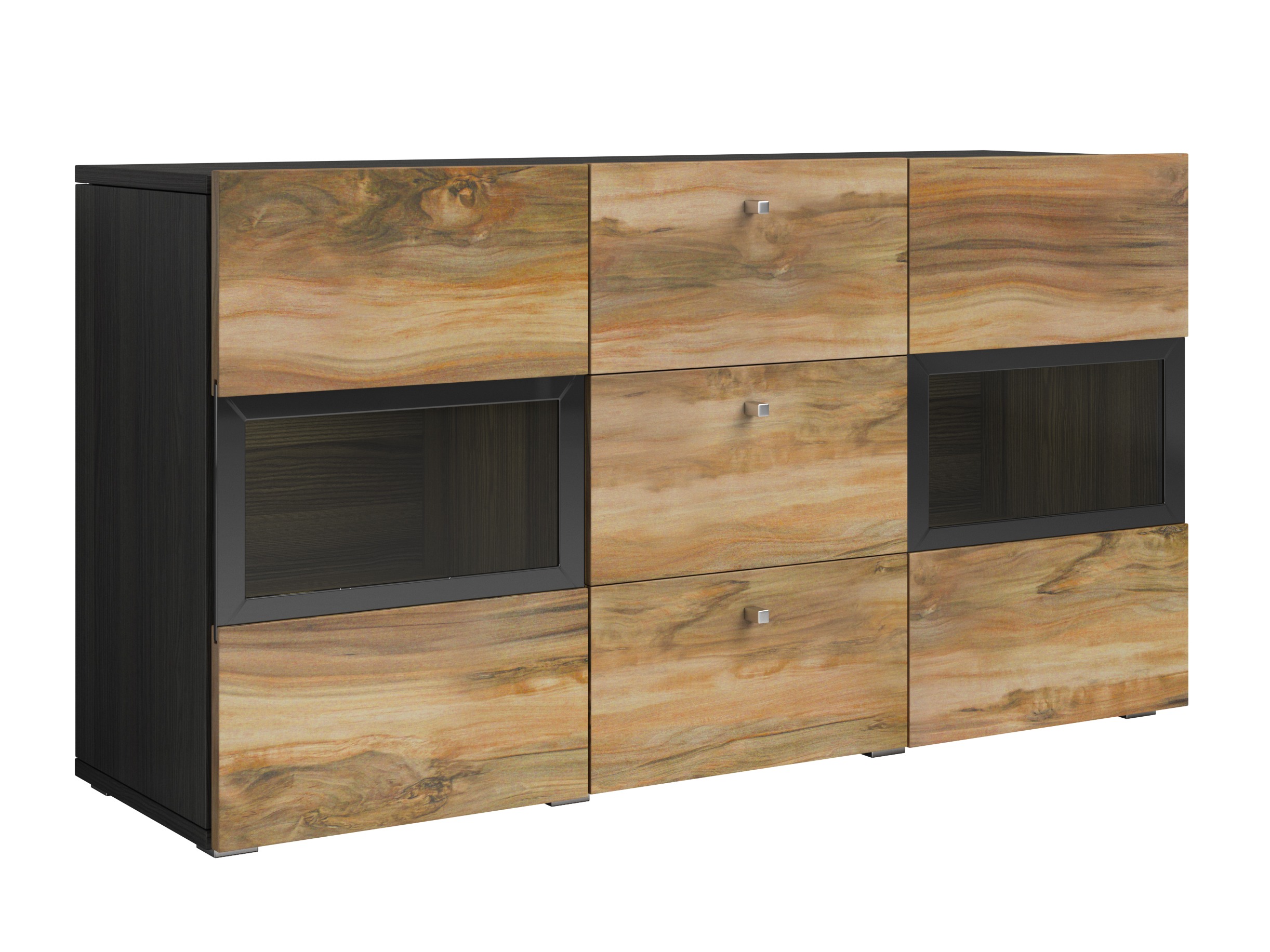 Komoda Serodeu 101 (Graikinis riešutas + Tamsi ruda)