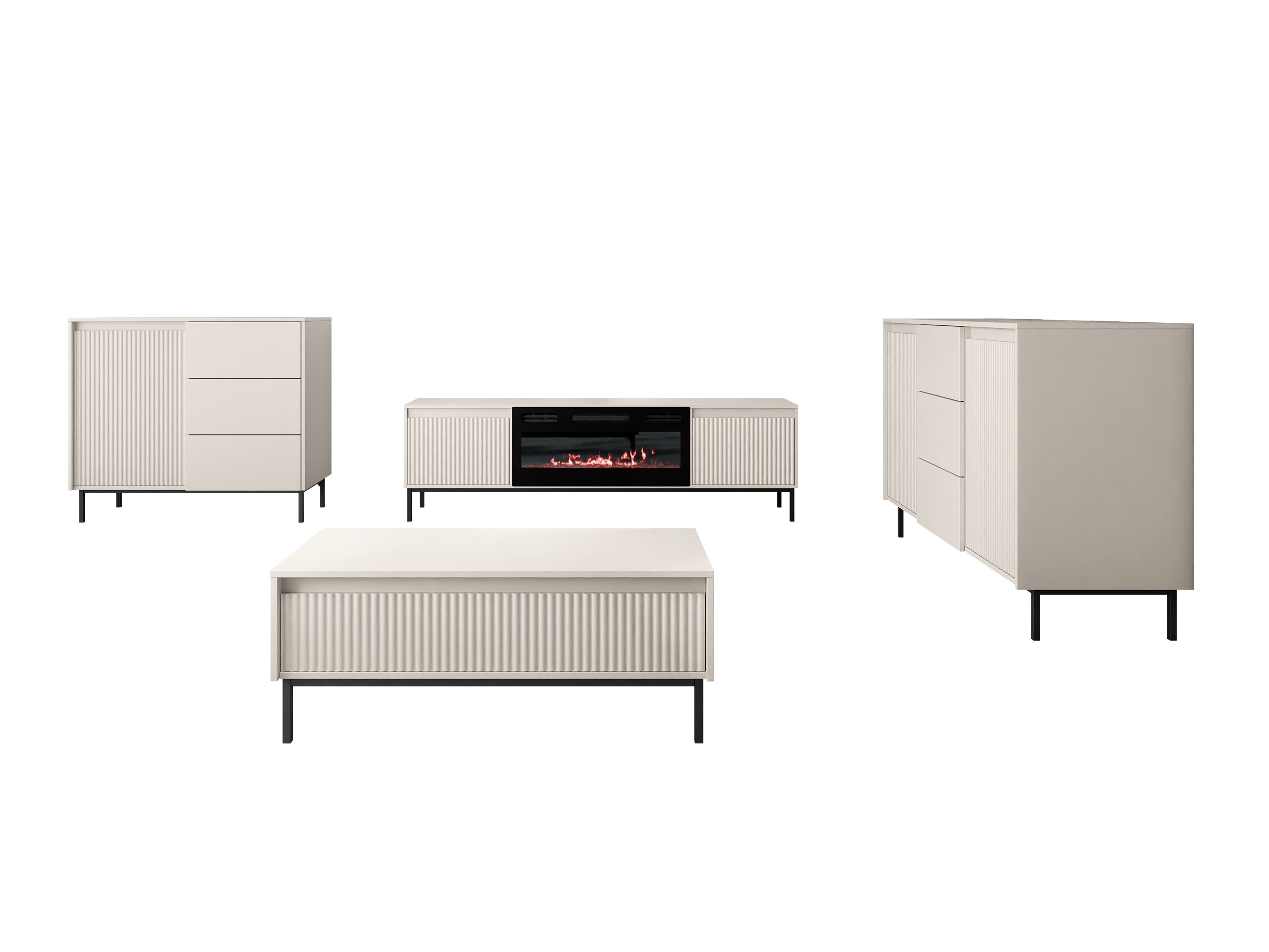 Svetainės komplektas Comfivo Delruva III (Kašmyras)