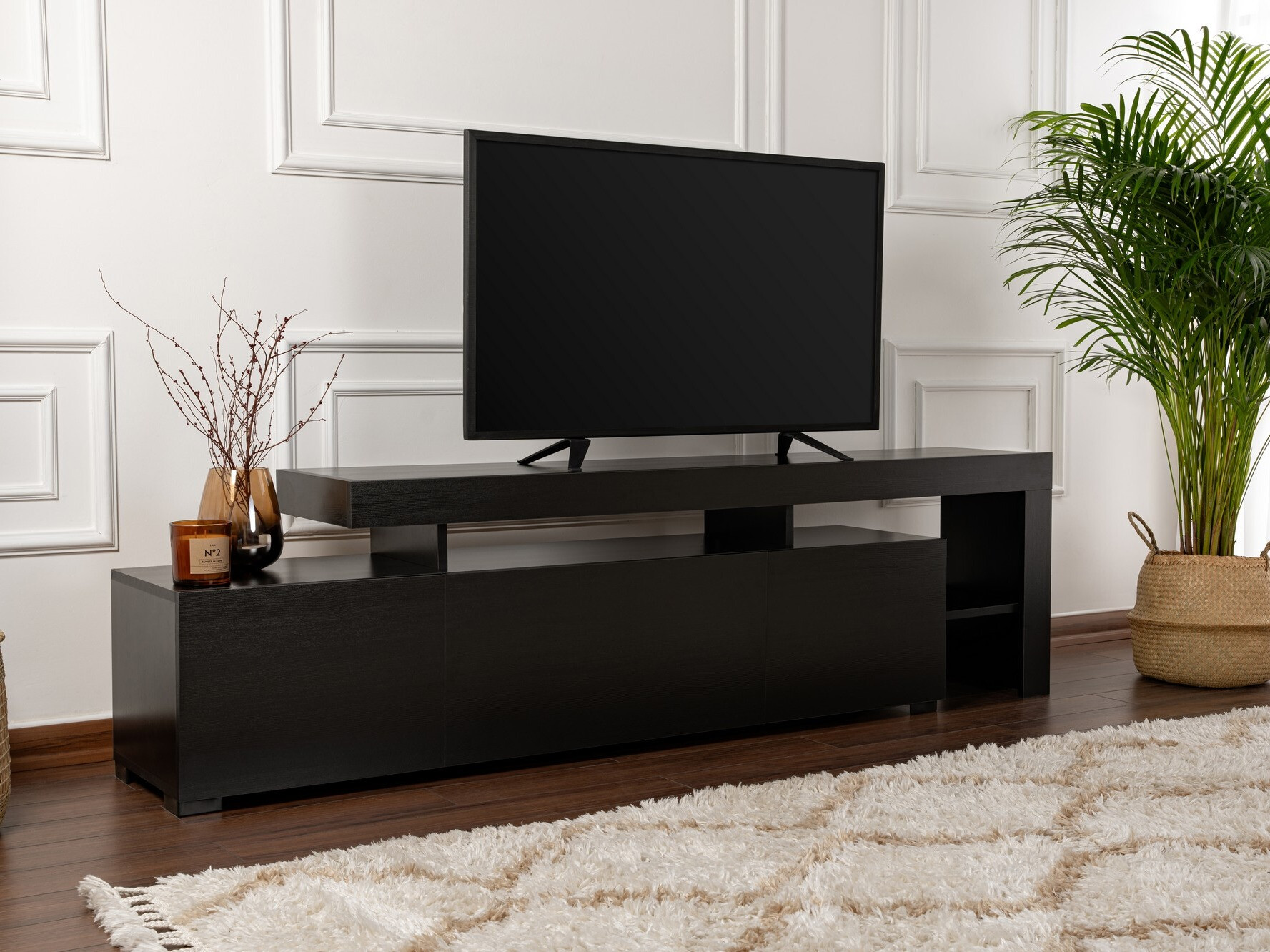 TV staliukas Kailua 292 (Juoda)