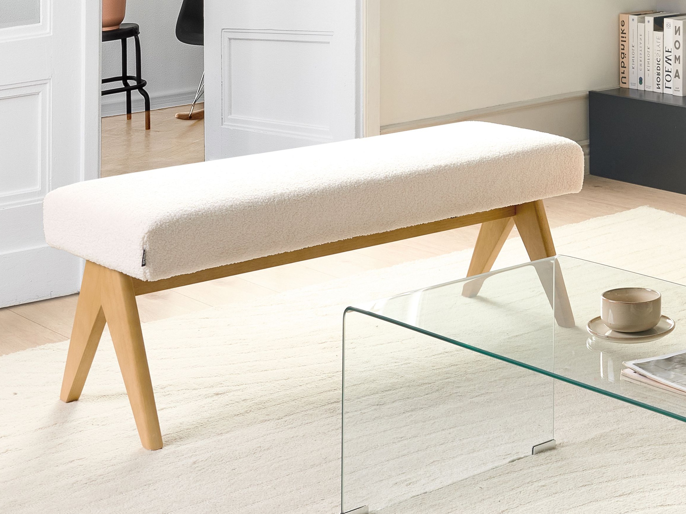 Minkštasuolis Berwyn 2714 (Balta + Šviesus medis)