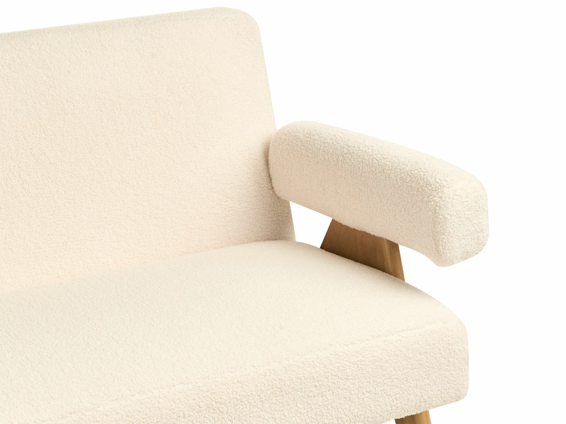 Sofa Berwyn 2713 (Balta + Šviesus medis)