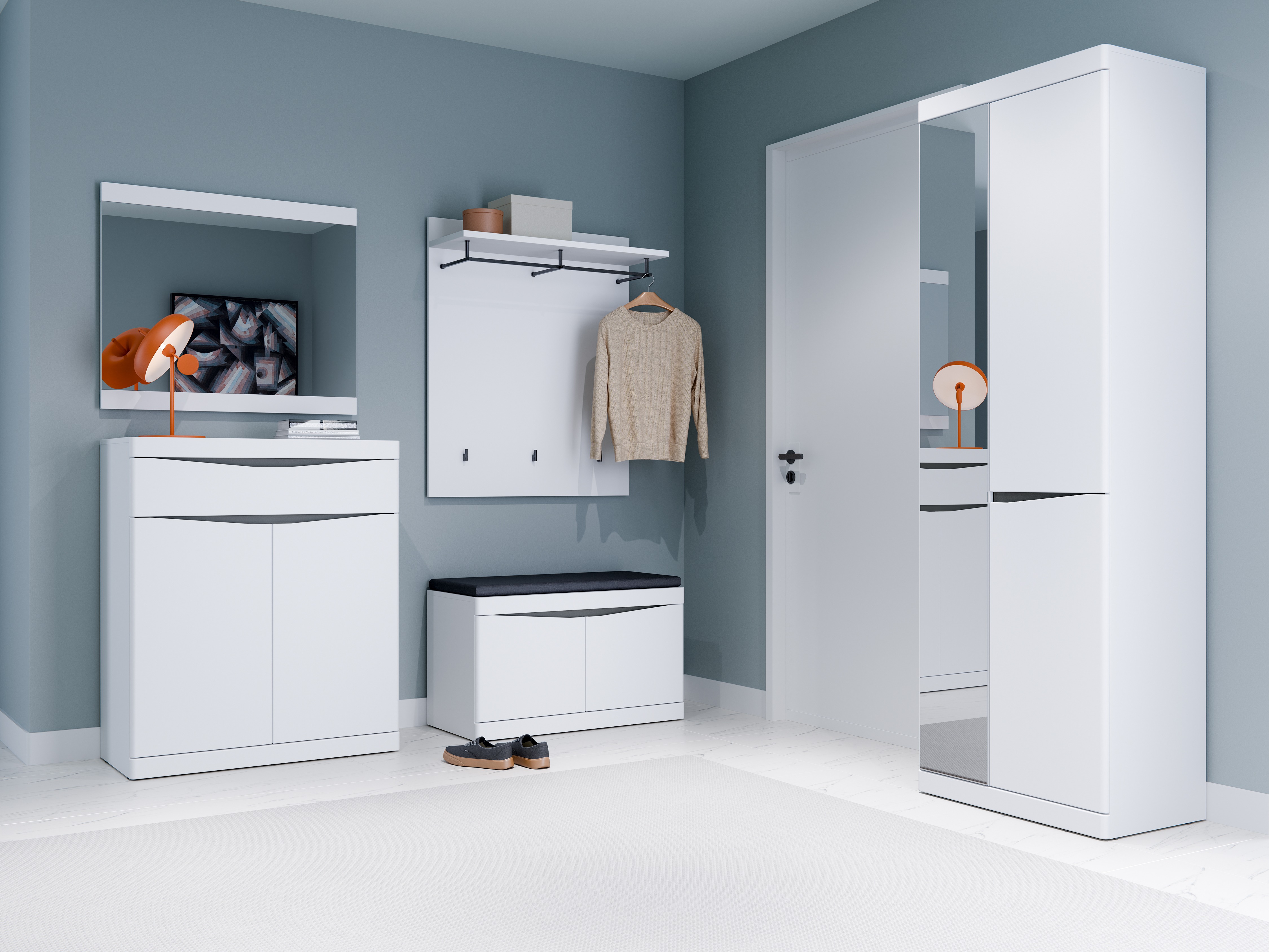 Komoda Venlori 115 (Balta)