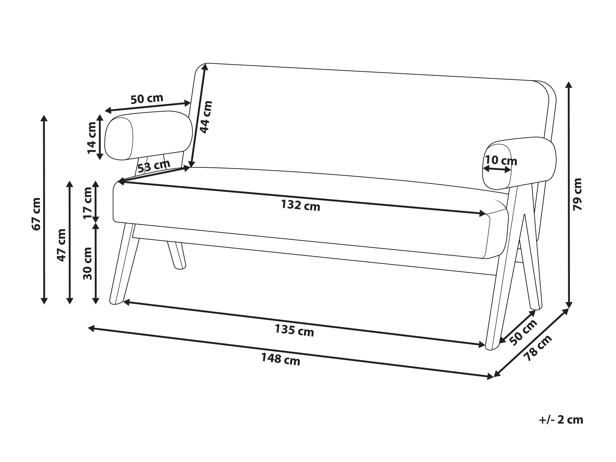 Minkštasuolis Berwyn 2713 (Juoda + Šviesus medis)