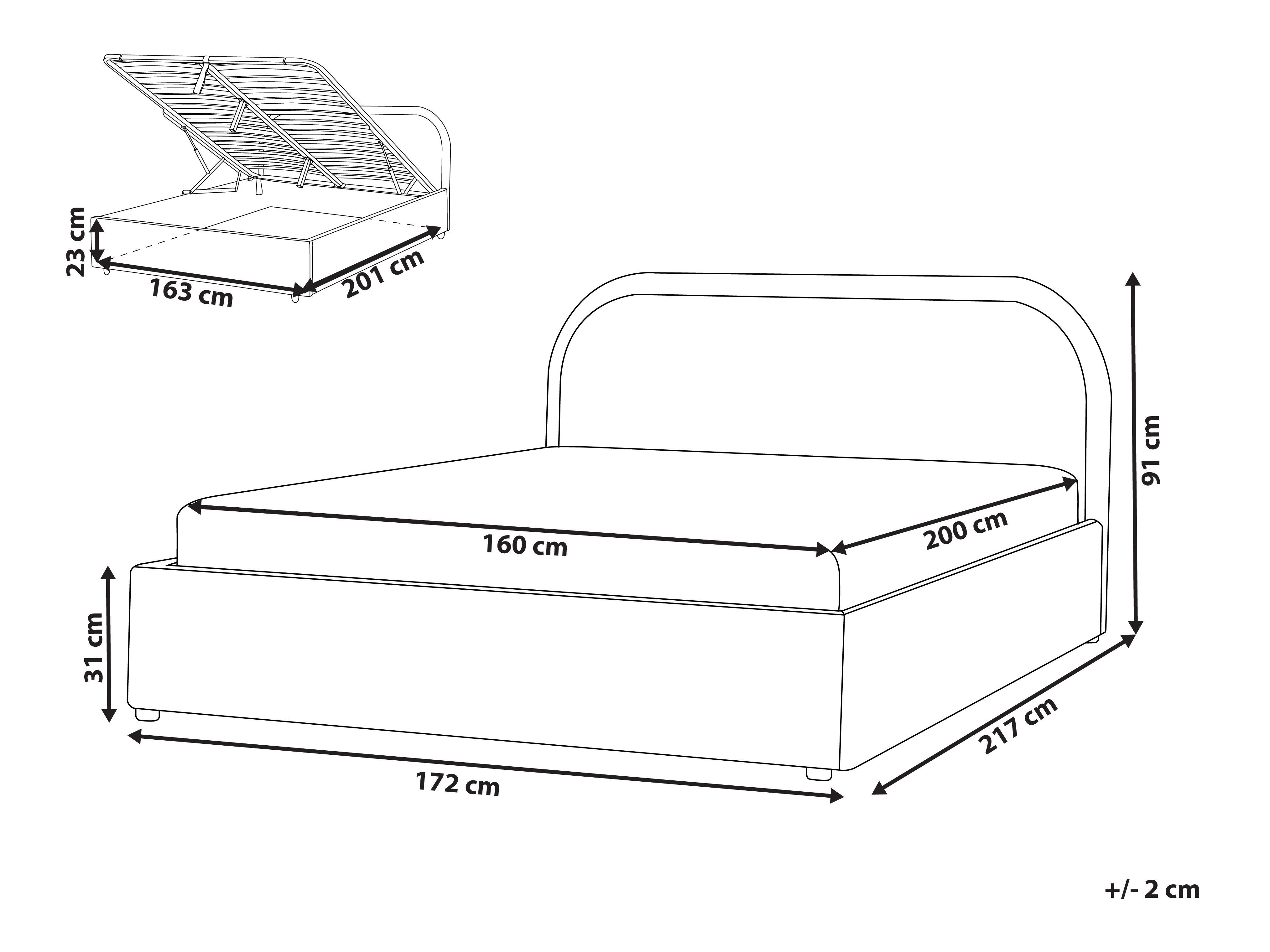 Lova Berwyn 2062 (Smėlinė)