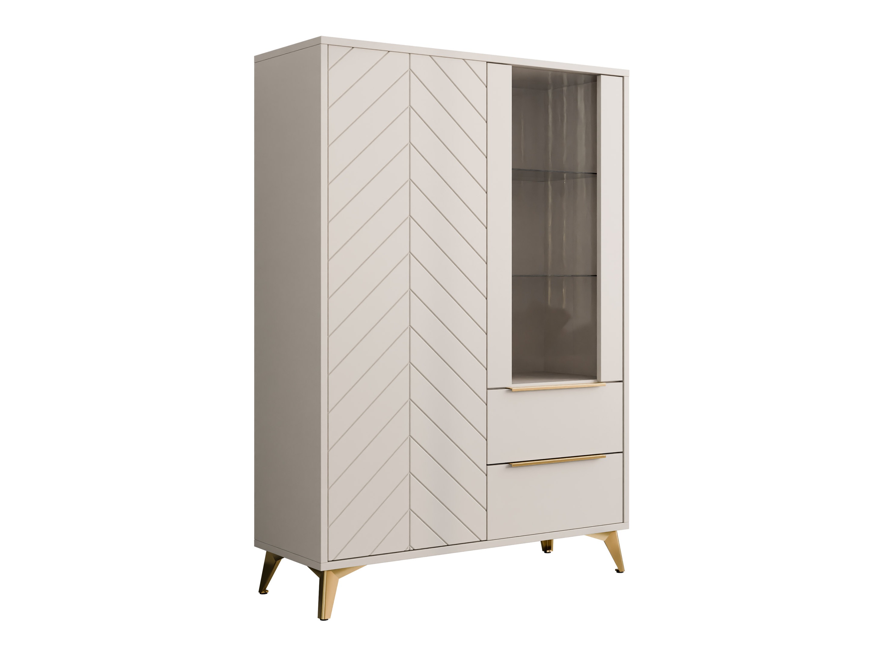 Namų biuro lentynos su stiklu